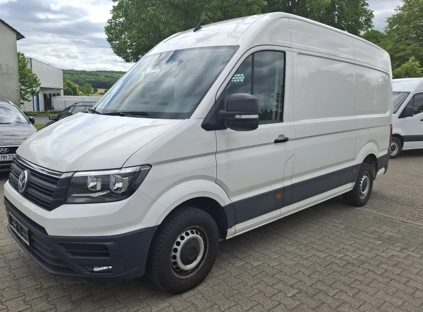 Volkswagen Crafter Kasten 35 mittellang Hochdach RWD Klima Blanc - 2