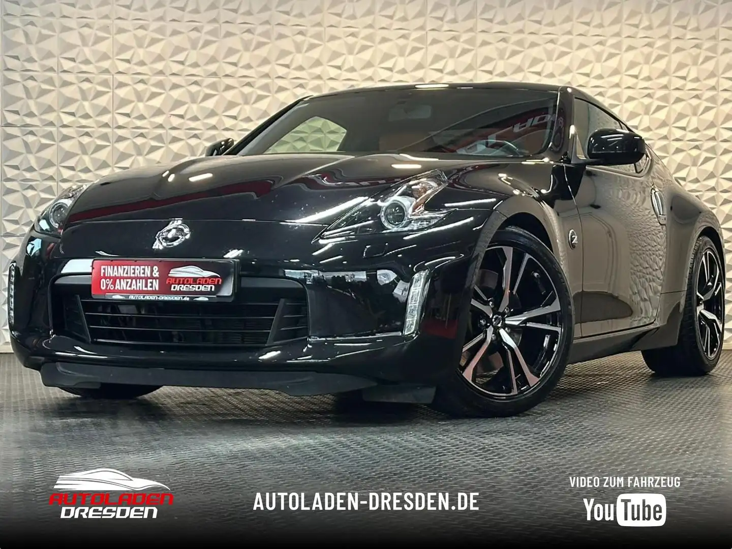 Nissan 370Z 3.7 V6 Pack* BIXEN#SHZ#TEMPO#NAVI#KEYL#CAM Negro - 1