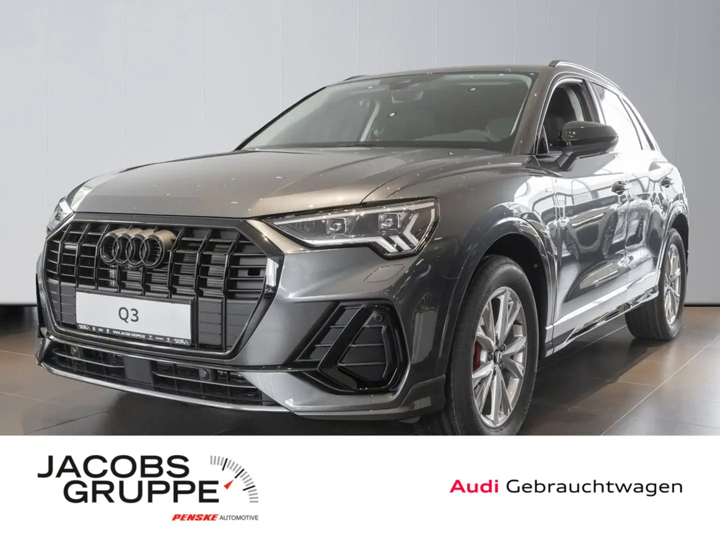 Audi Q3 40 TDI quattro S line Matrix LED, virtual Grau - 1