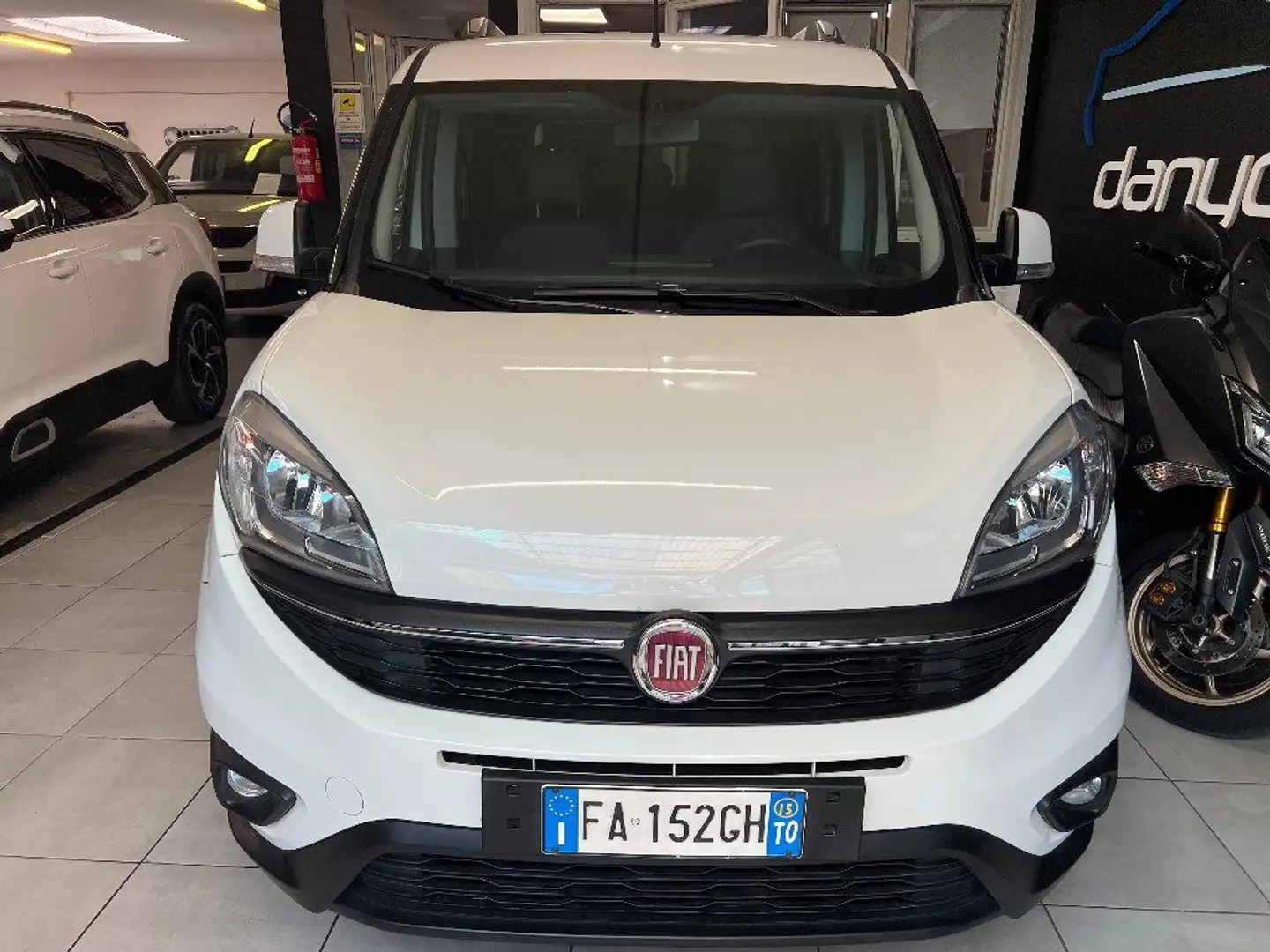 Fiat Doblo Doblò 1.4 T-Jet 16V Natural Power Lounge 7 POSTI Bianco - 2