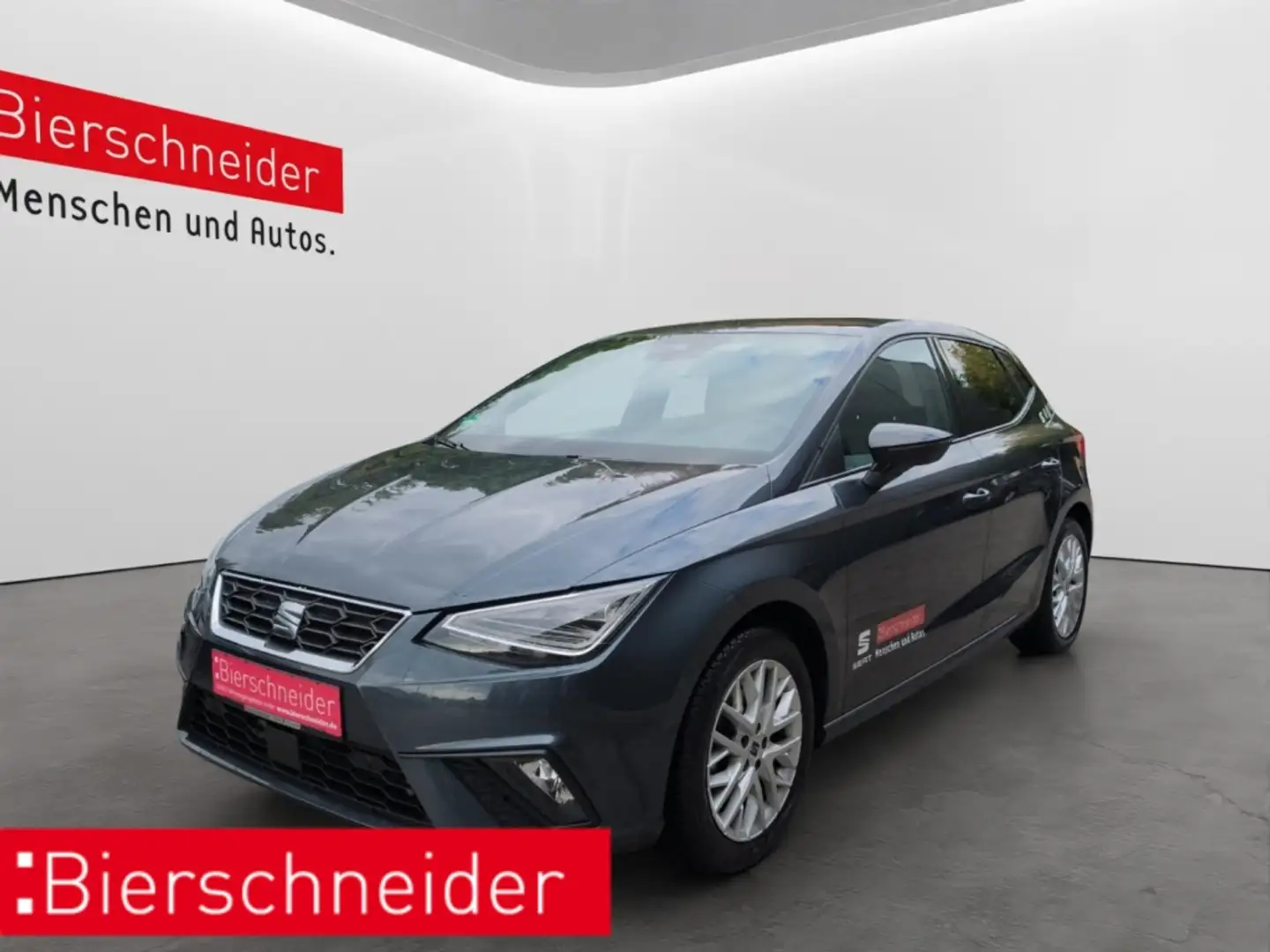 SEAT Ibiza 1.0 TSI FR LED NAVI KAMERA PDC SHZ GRA Grau - 1