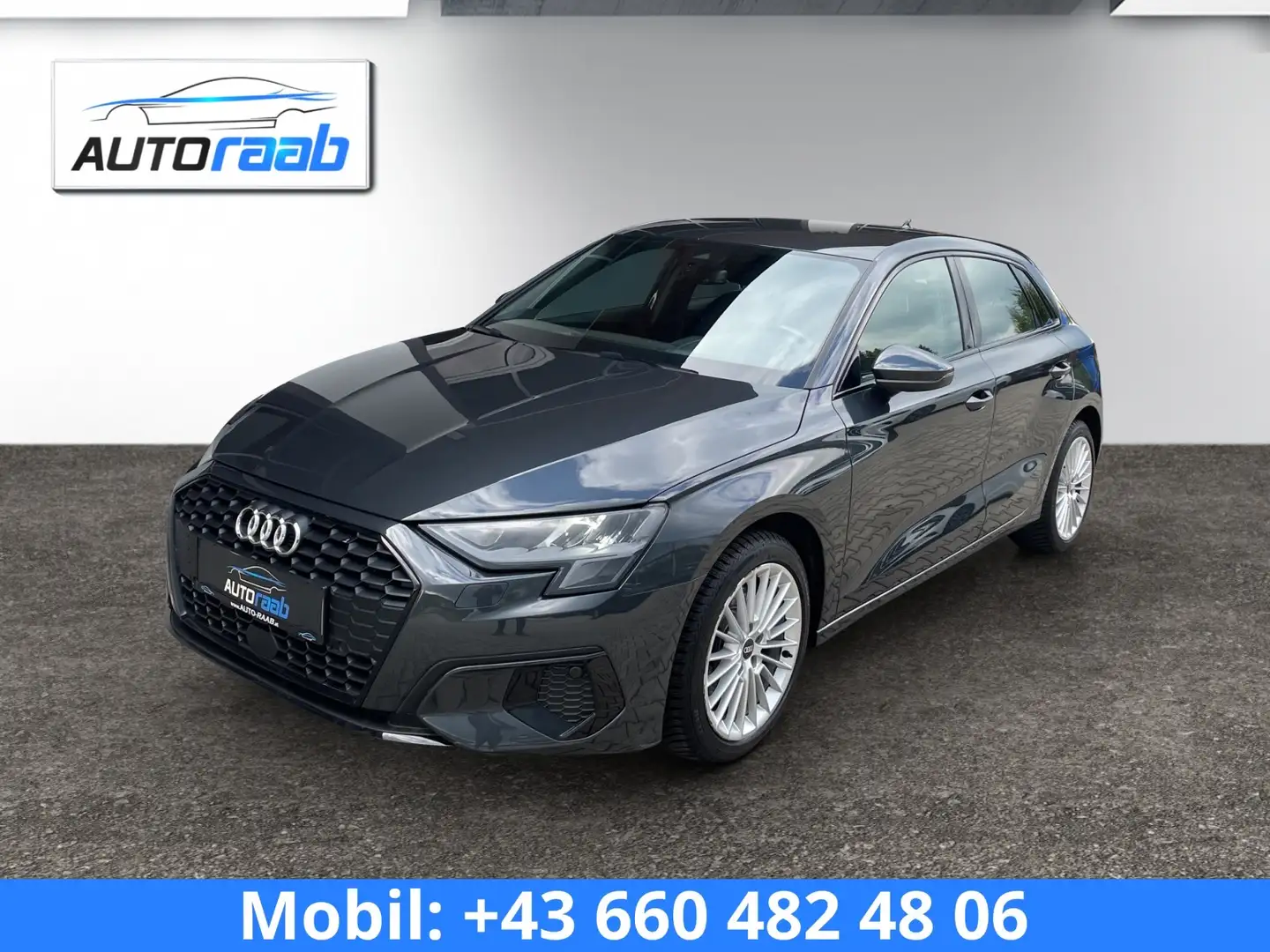 Audi A3 Sportback 30 TFSI *DIGITAL*RFK*APP*NAVI*SITZHZ* Grau - 1