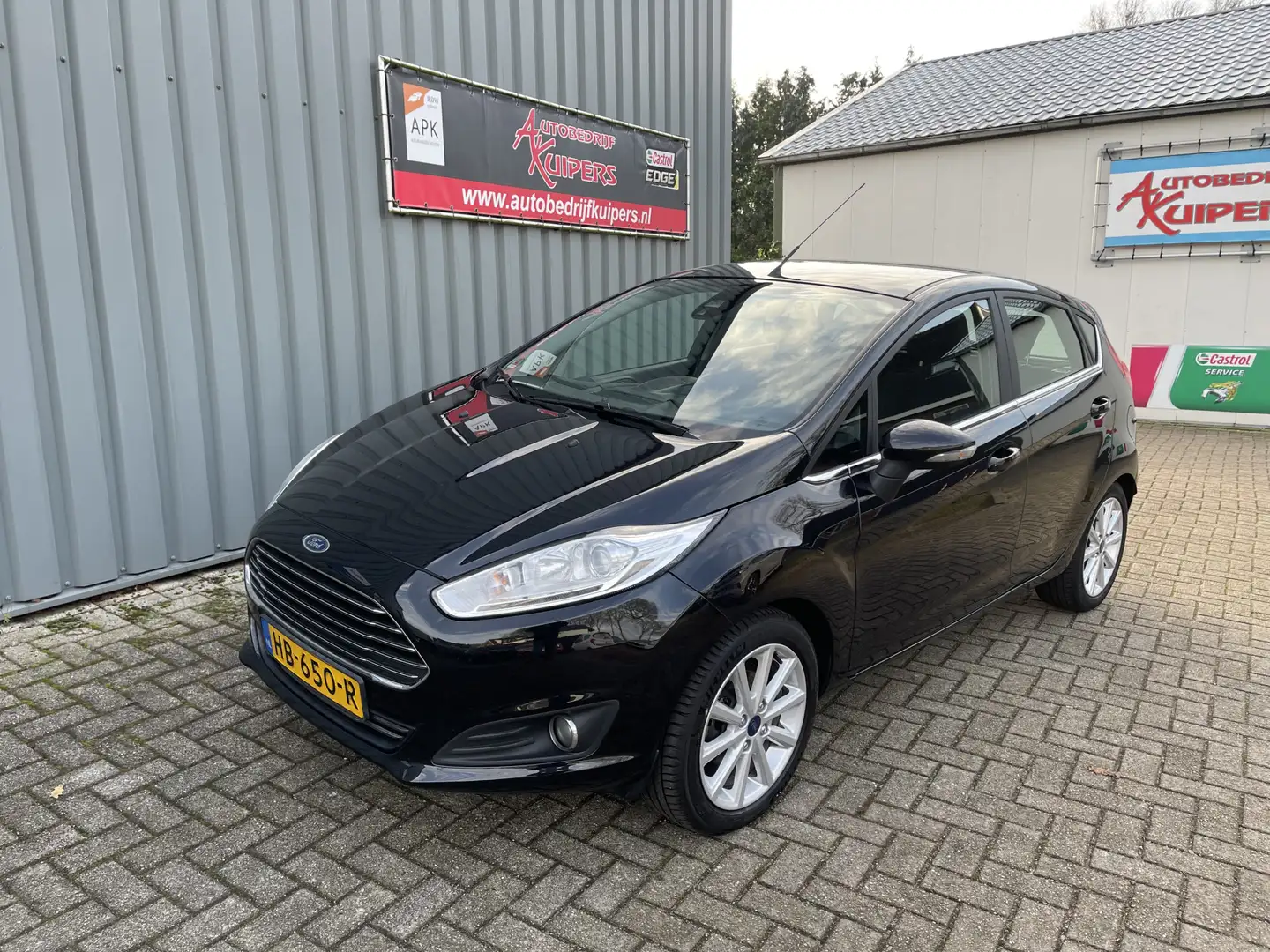 Ford Fiesta 1.0 EcoBoost Titanium Navi.Clima.Lm.velgen.Cruise. Schwarz - 2