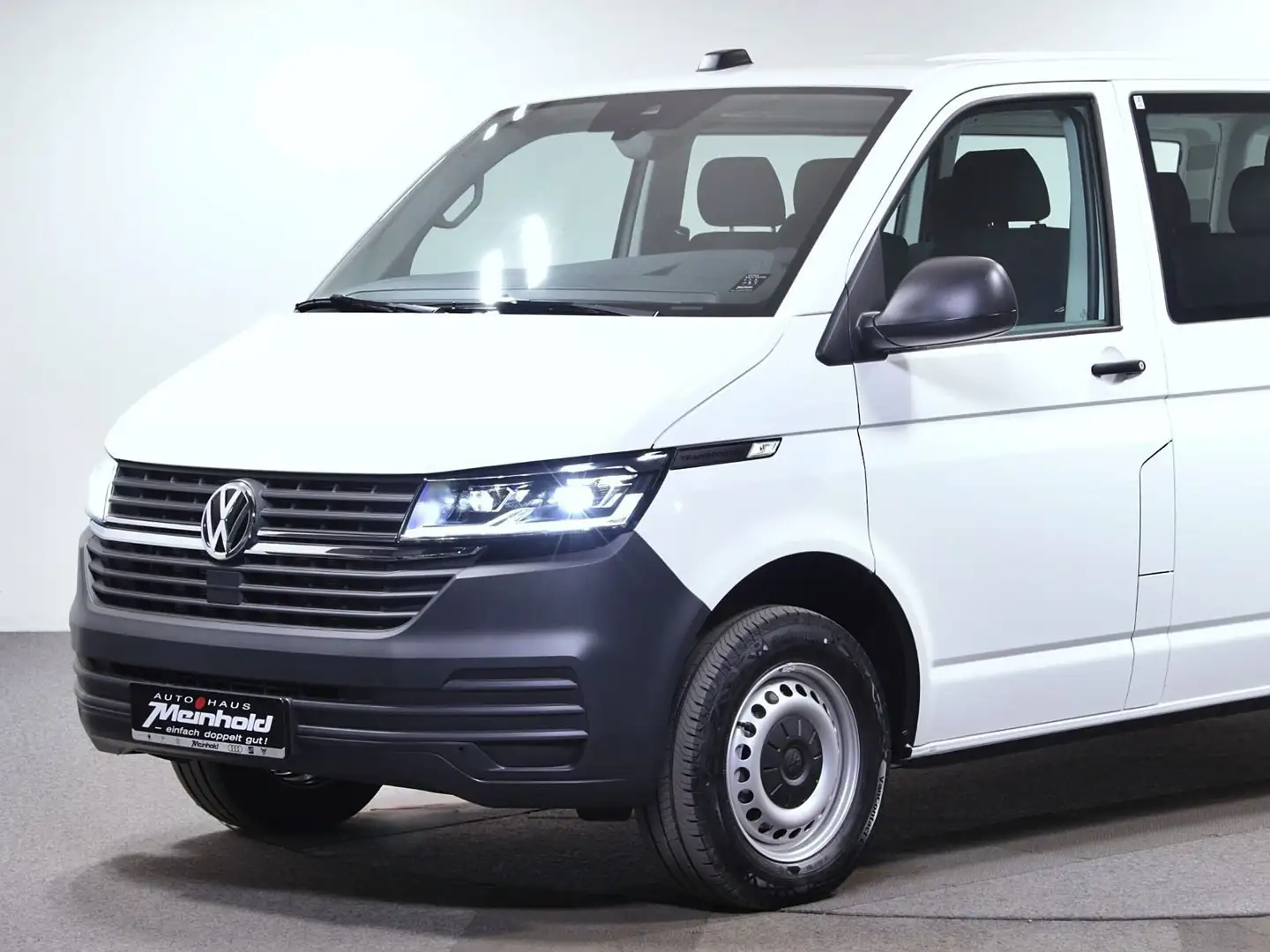 Volkswagen T6.1 Kombi LR 2.0 TDI, Heckflügel, LED, Navi,GRA Weiß - 2