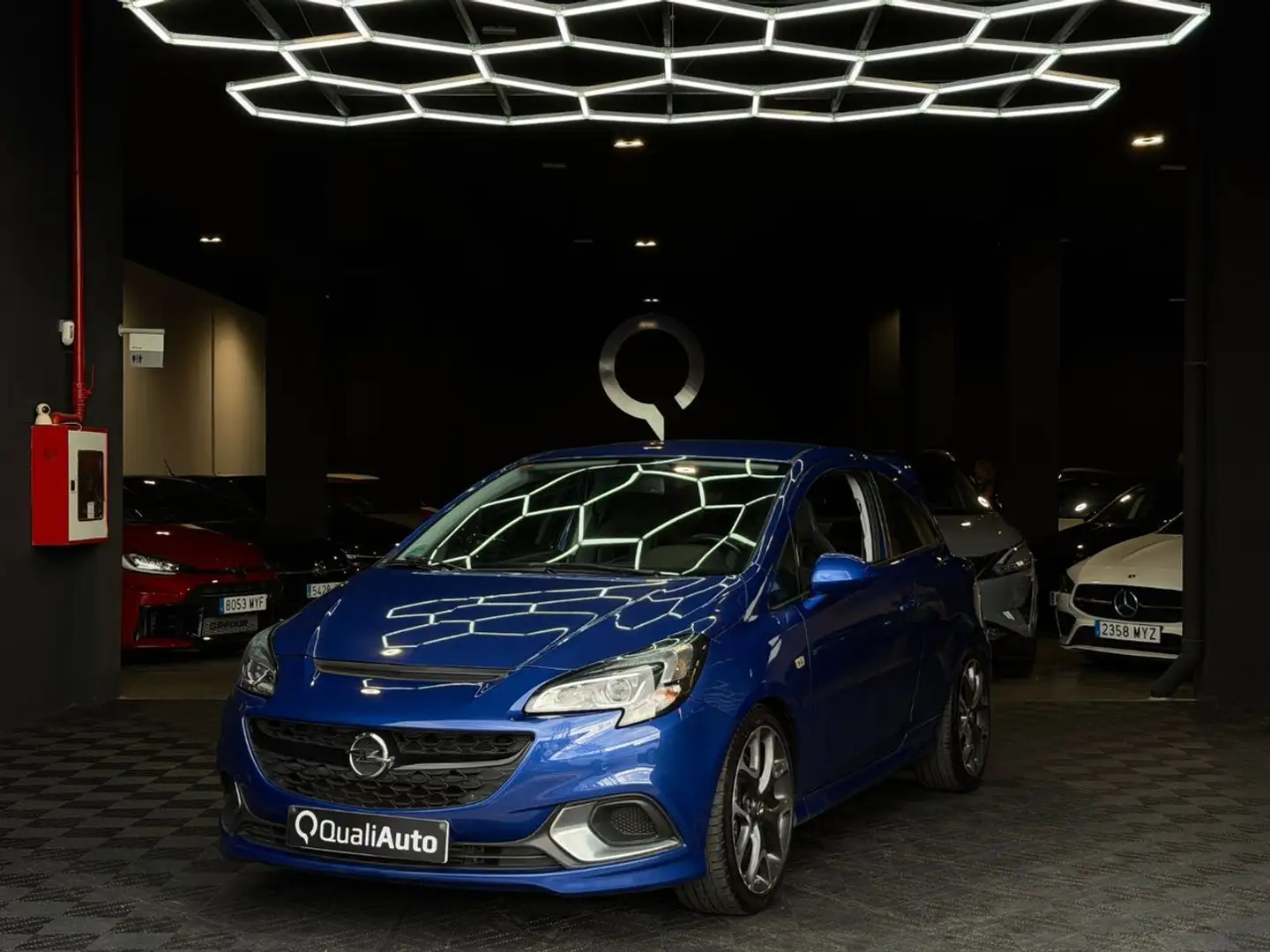 Opel Corsa 1.6 Turbo OPC 210 Azul - 1