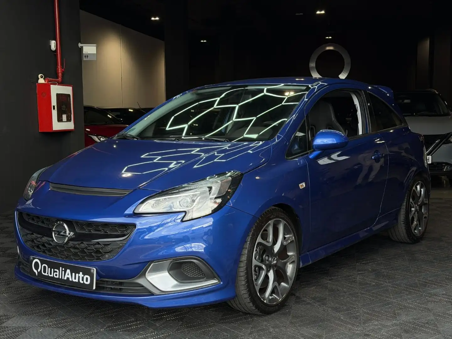 Opel Corsa 1.6 Turbo OPC 210 Azul - 2