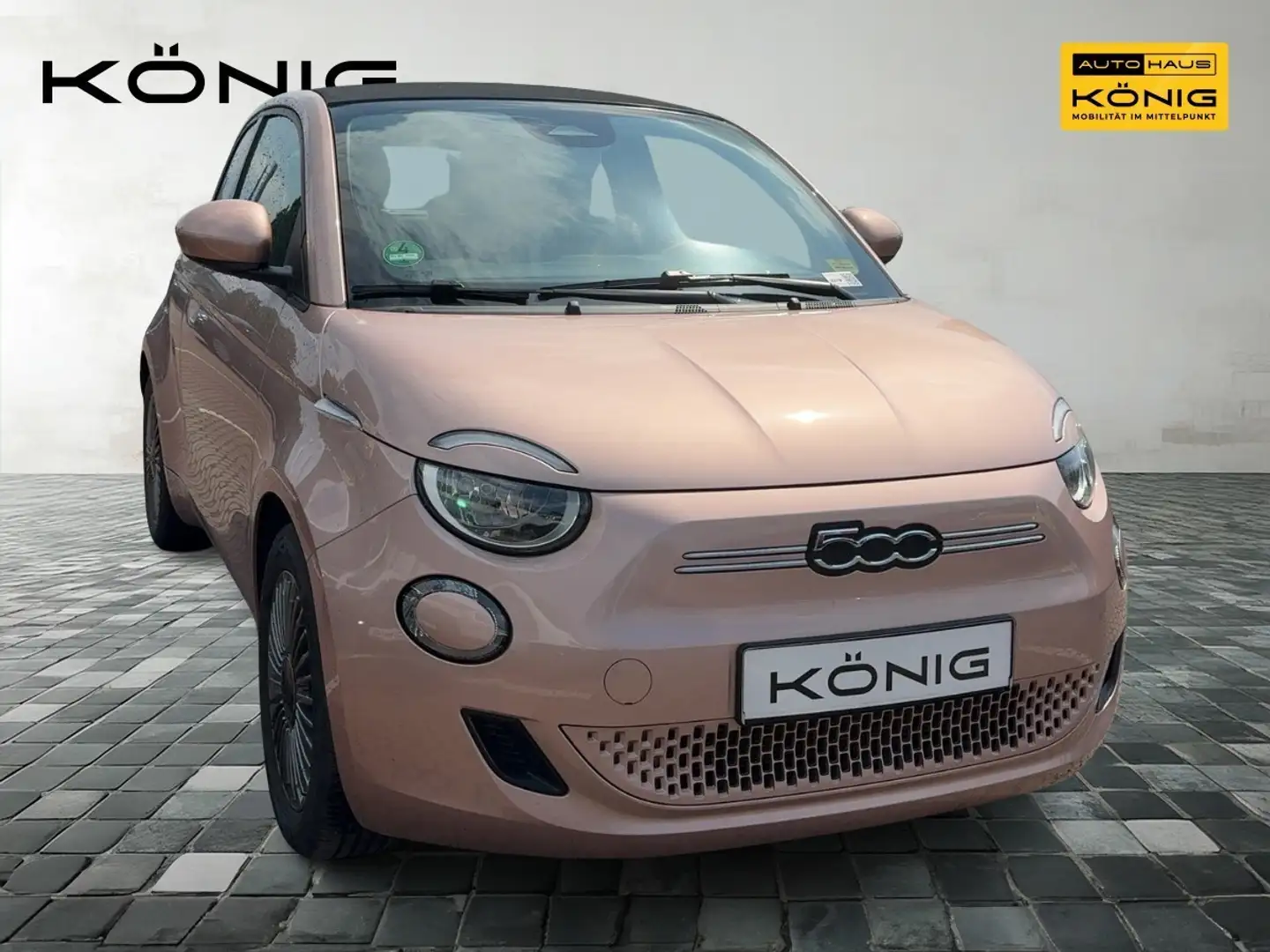 Fiat 500e Icon CCS Tempomat Klimaautomatik Carplay Gold - 2