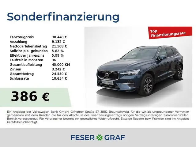 Volvo XC60 B4 2WD Momentum Pro Mild Hybrid LED*Shzg*Lhzg*Rear
