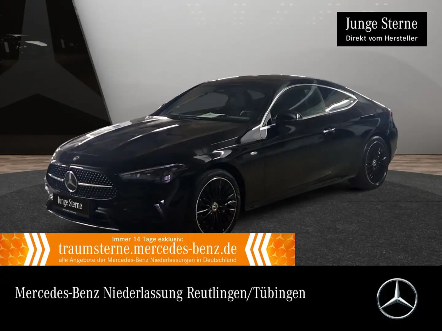 Mercedes-Benz CLE 300 e AMG+PANO+360+BURMESTER+TOTW+KEYLESS+9G Schwarz - 1