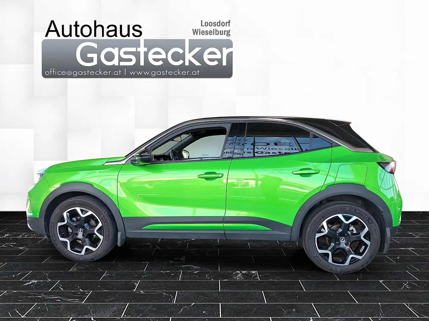 Opel Mokka Ultimate 100 PS Turbo Benzin 1,2 Direct Injection Grün - 2