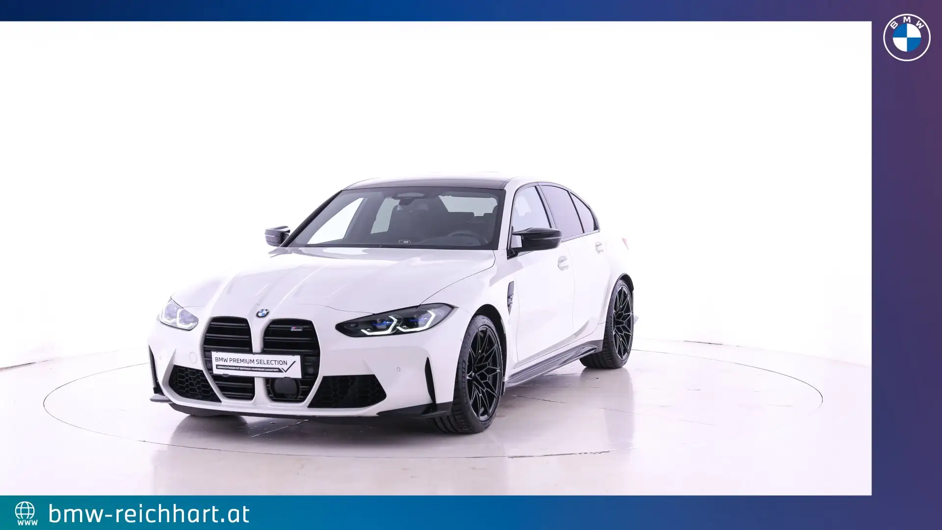 BMW M3 M3 Competition xDrive Blanc - 1