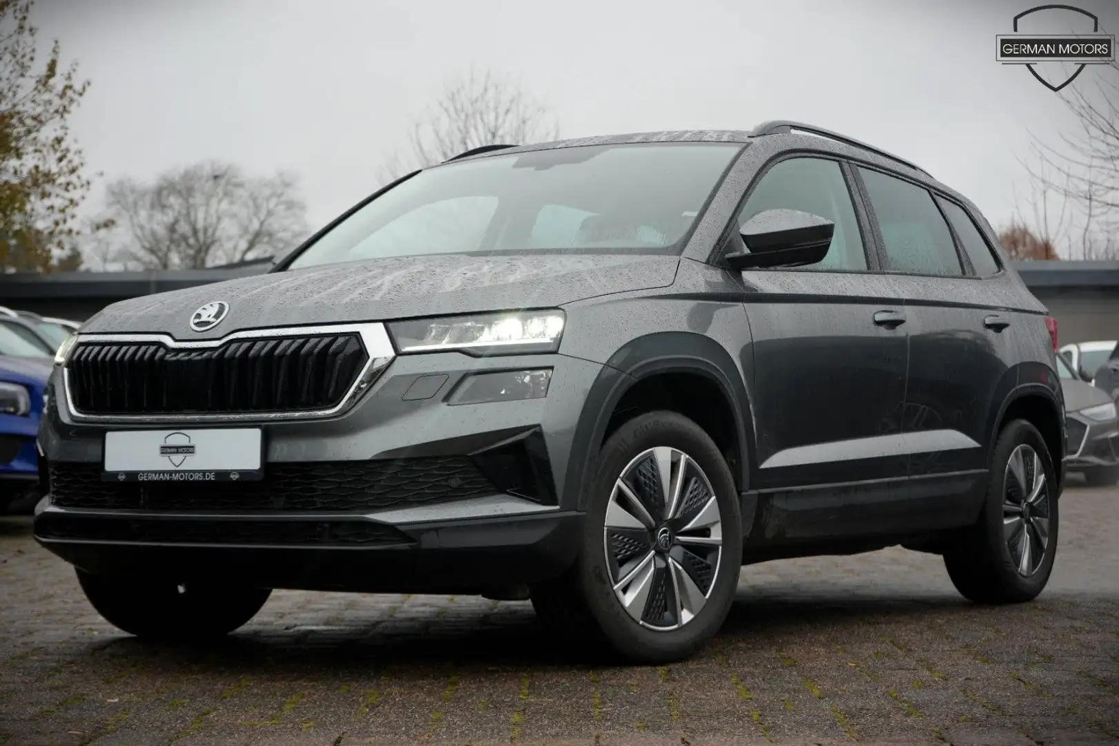 Skoda Karoq 2.0 TDi DSG 4x4 Selection AHK|ACC|CAM|LED Grijs - 1