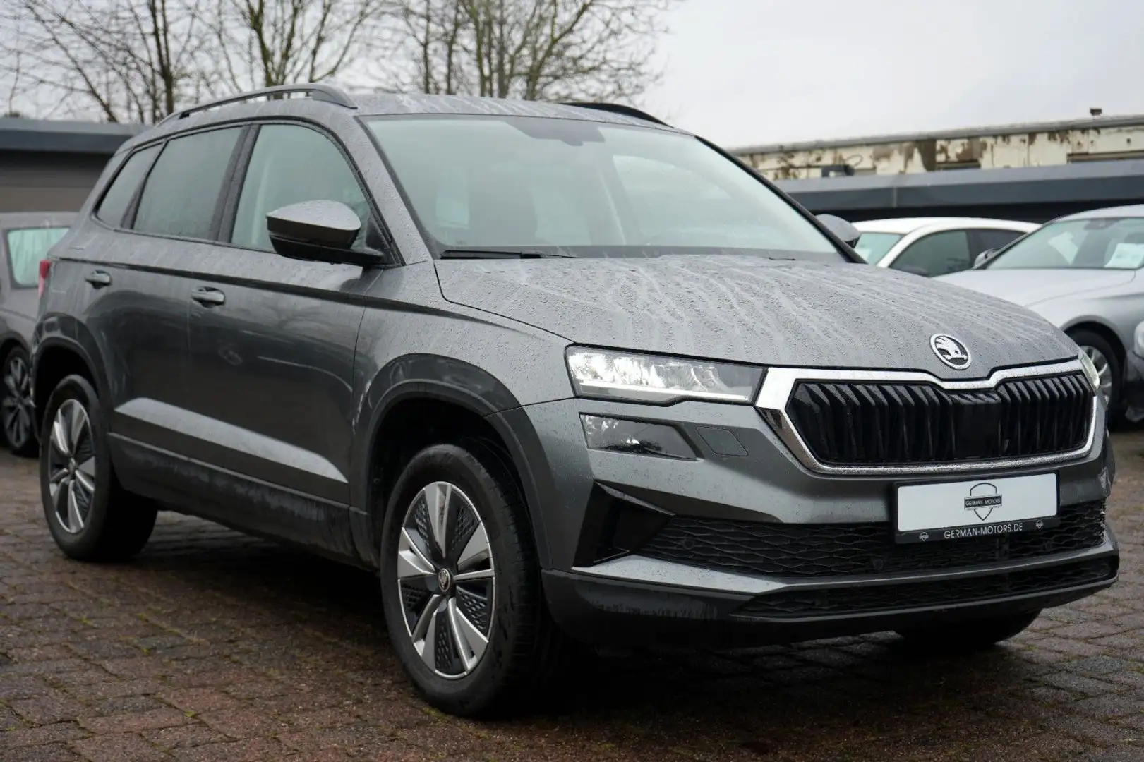 Skoda Karoq 2.0 TDi DSG 4x4 Selection AHK|ACC|CAM|LED Grijs - 2