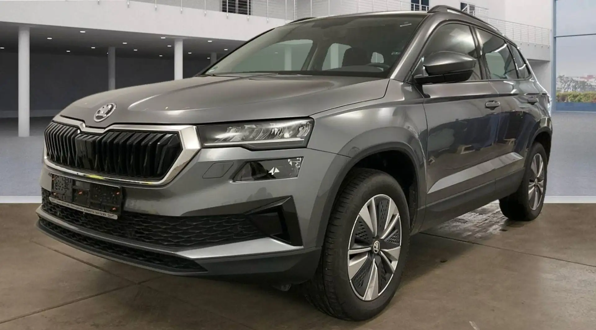 Skoda Karoq 2.0 TDi DSG 4x4 Selection AHK|ACC|CAM|LED Gris - 1