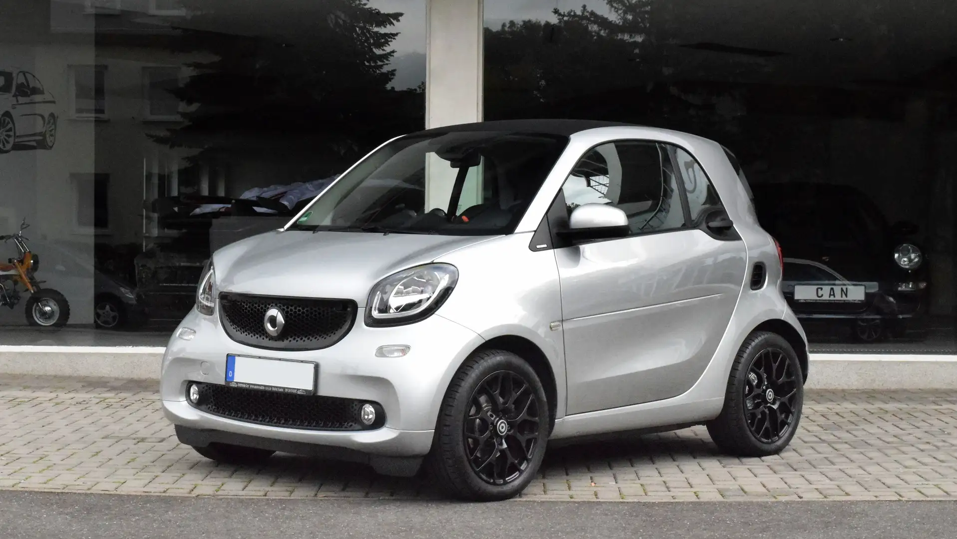 smart forTwo TWINAMIC 90PS TURBO! "SPORTPAKET" Silber - 1