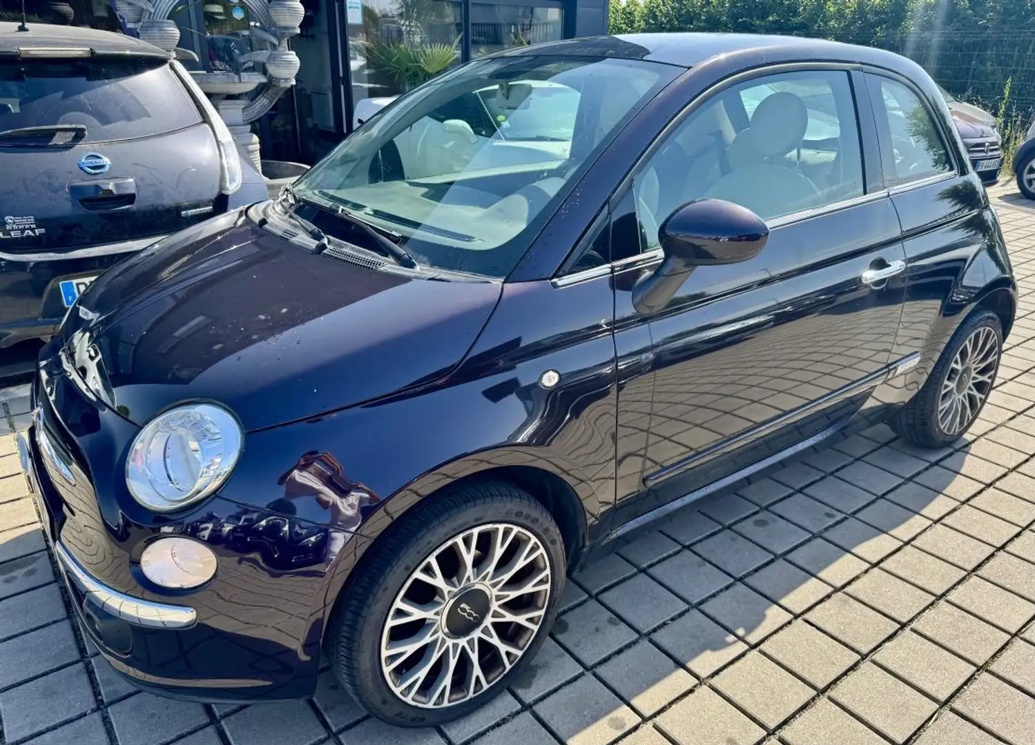 Fiat 500 1.2 8V 69 CH LOUNGE Rouge - 2