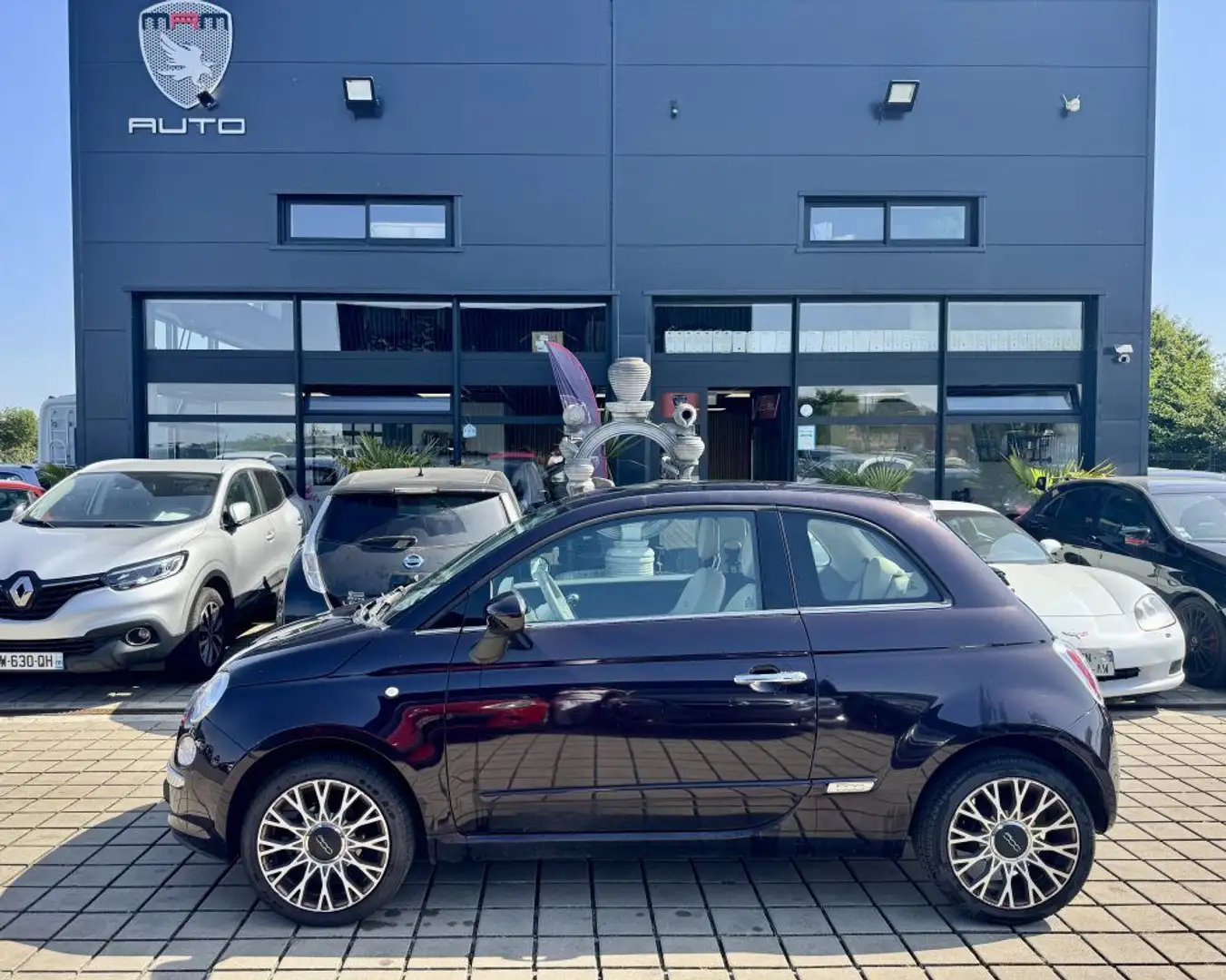 Fiat 500 1.2 8V 69 CH LOUNGE Rouge - 1