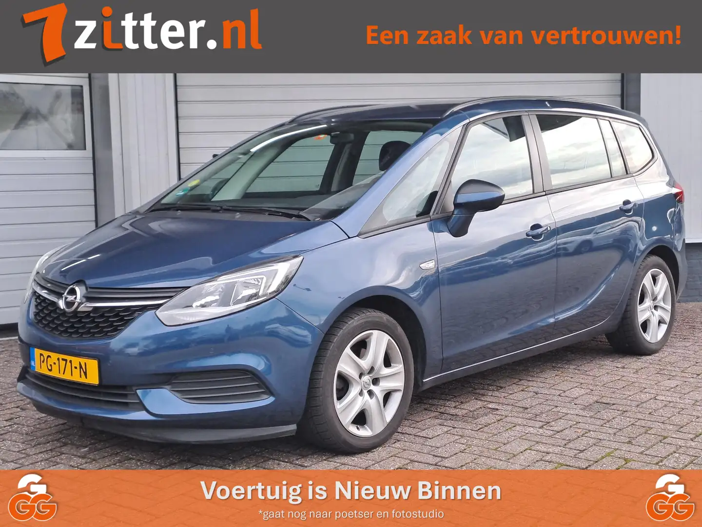 Opel Zafira 1.6 CDTI Online Edition, 7-Persoons, Camera, Trekh Blauw - 1