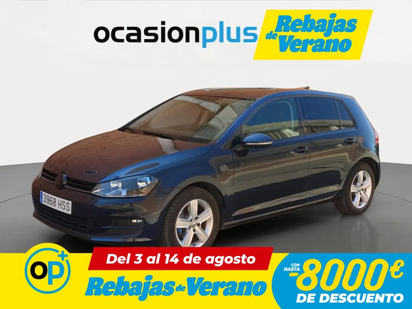 Volkswagen Golf 1.4 TSI BMT Advance 122 Azul - 1