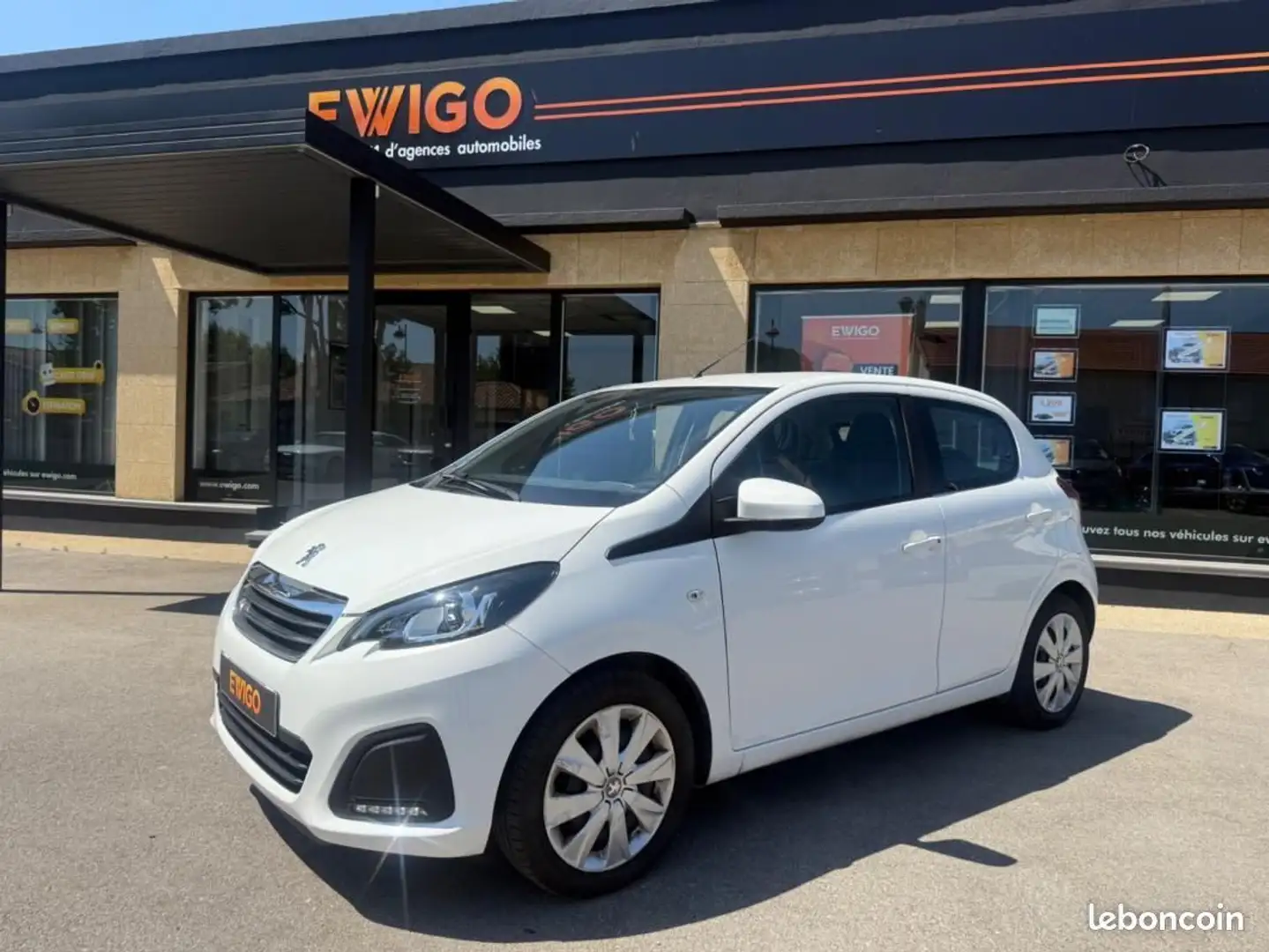 Peugeot 108 1.2 VTI 82CH ACTIVE Blanc - 1