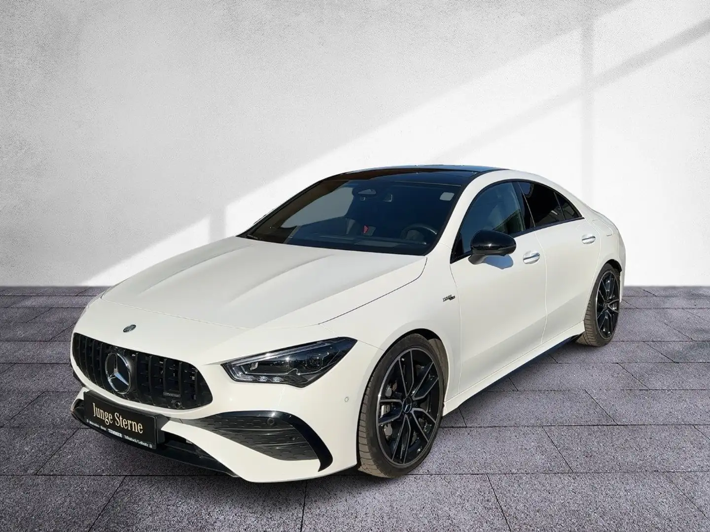 Mercedes-Benz CLA 35 AMG AMG CLA 35 4MATIC Coupé Prem+ HeadUp Pano 360°Kam Weiß - 2