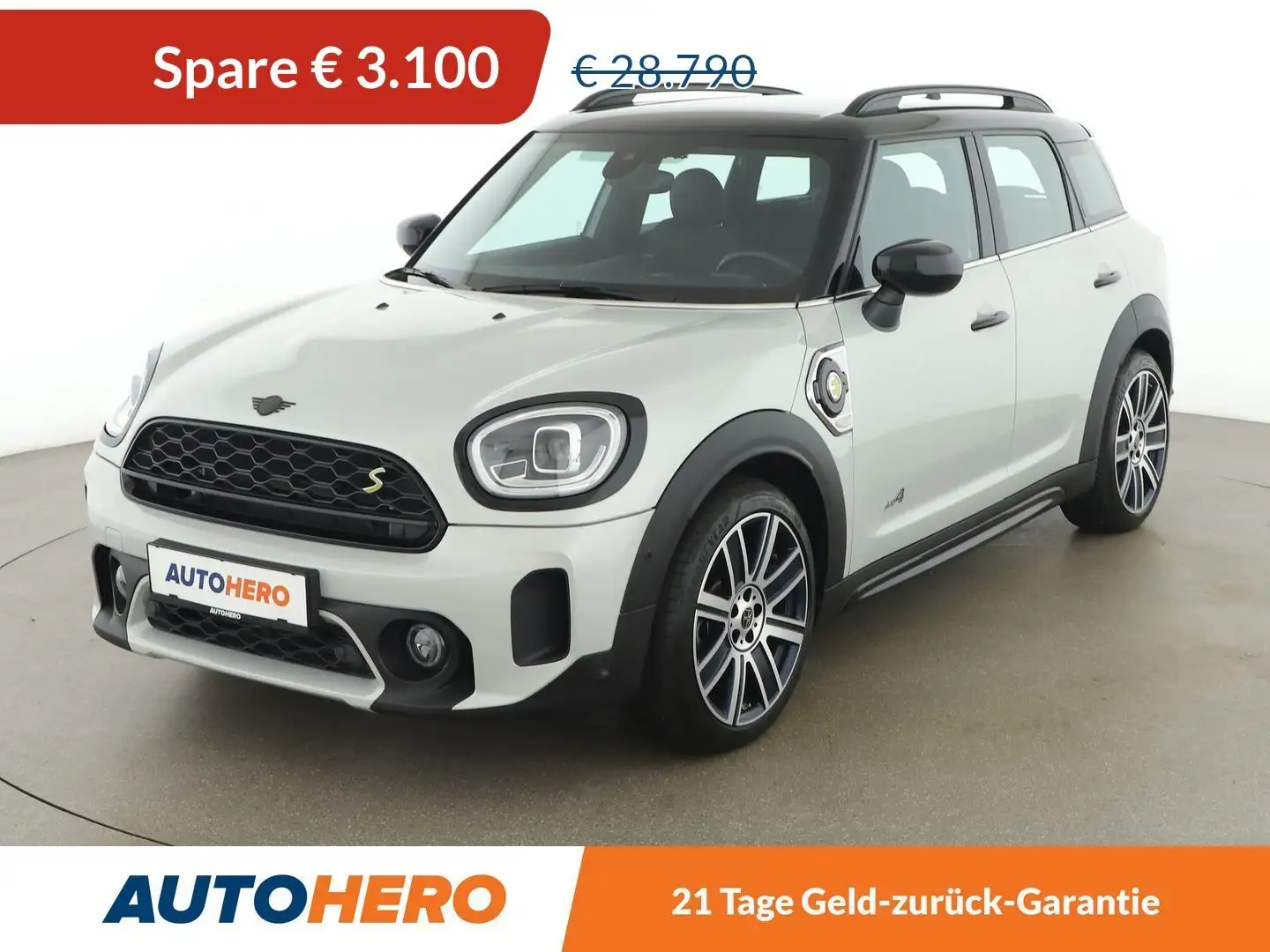 MINI Cooper SE Countryman Cooper S E Hybrid ALL4 Yours Trim Aut. *HUD*ACC* Gris - 1