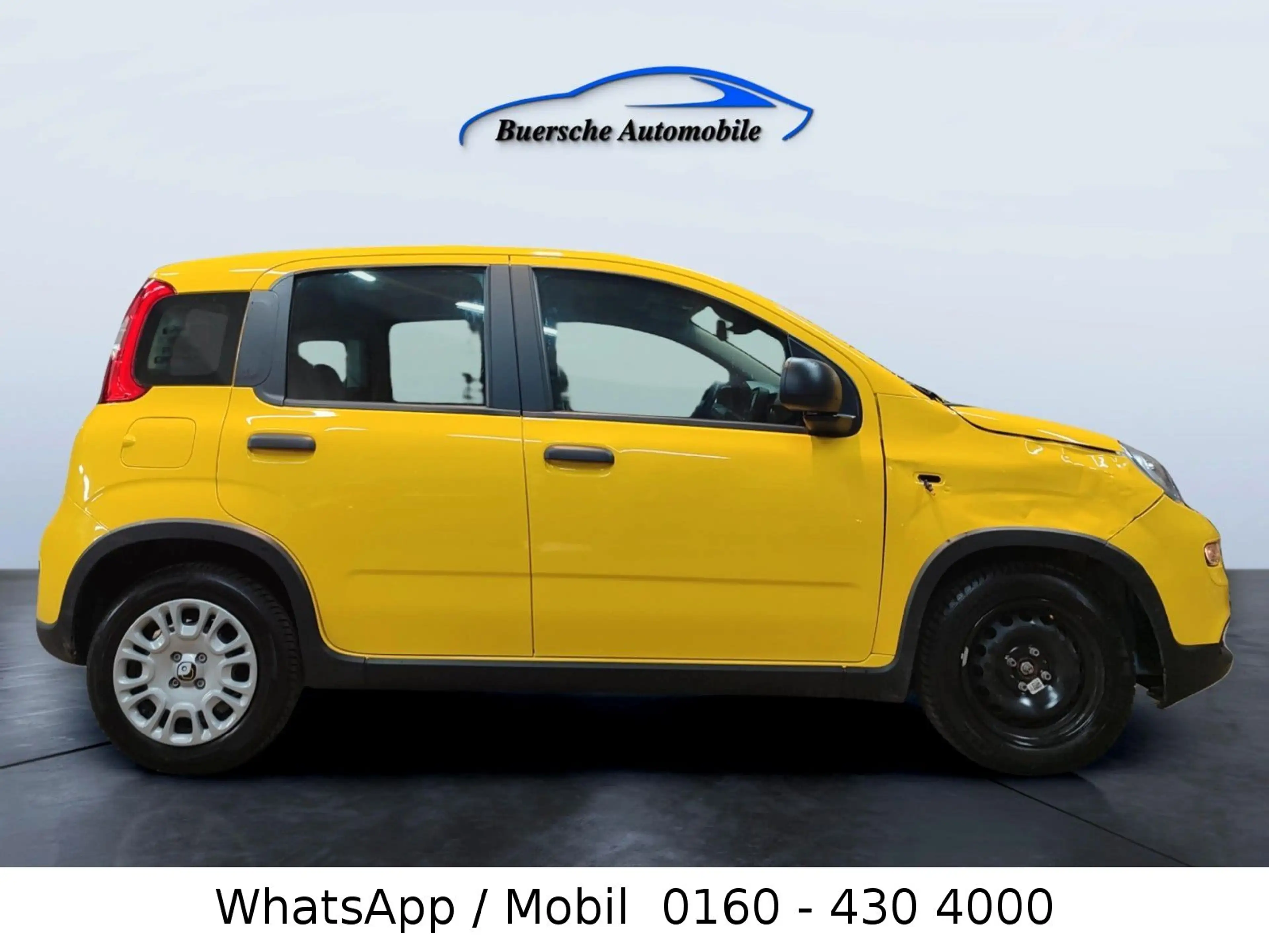 Fiat Panda nur 3300 KM Hybrid/Benzin Digitaltacho — photo 3