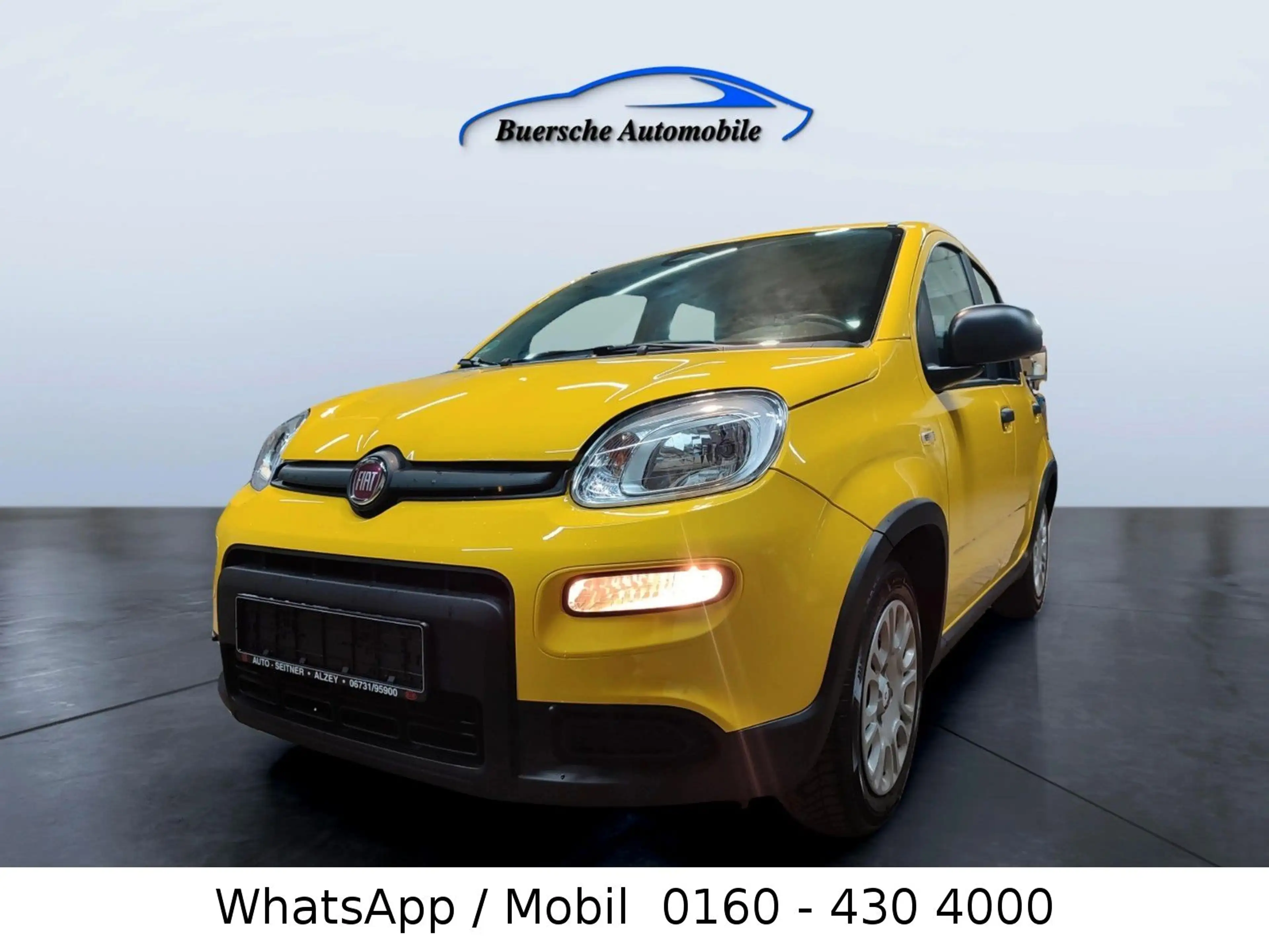 Fiat Panda nur 3300 KM Hybrid/Benzin Digitaltacho