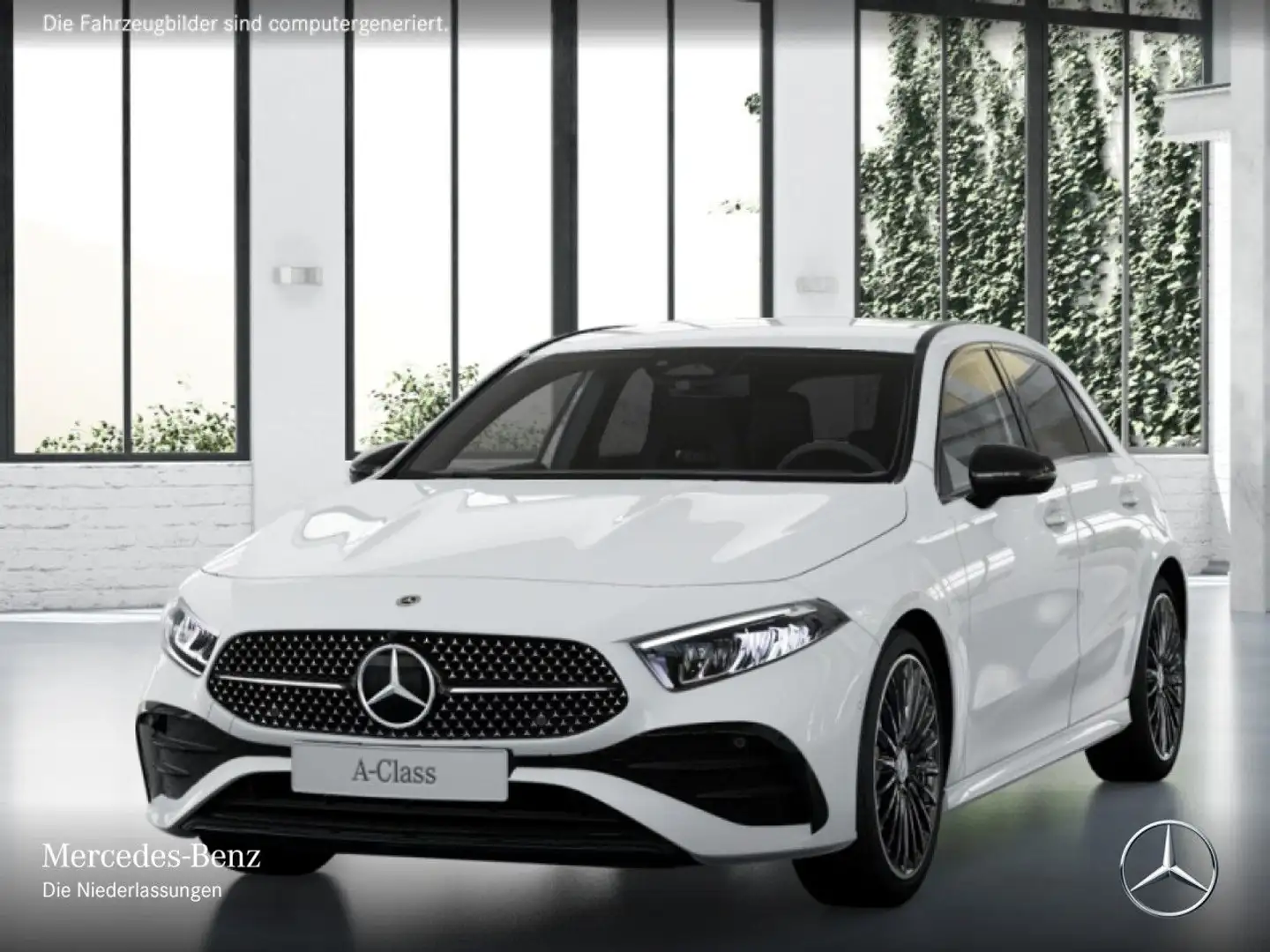 Mercedes-Benz A 180 AMG+NIGHT+LED+KAMERA+KEYLESS+7G Weiß - 2