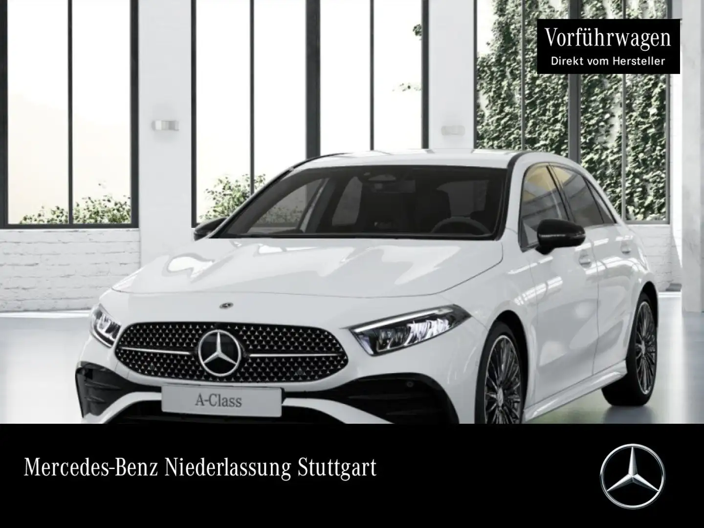 Mercedes-Benz A 180 AMG+NIGHT+LED+KAMERA+KEYLESS+7G Weiß - 1