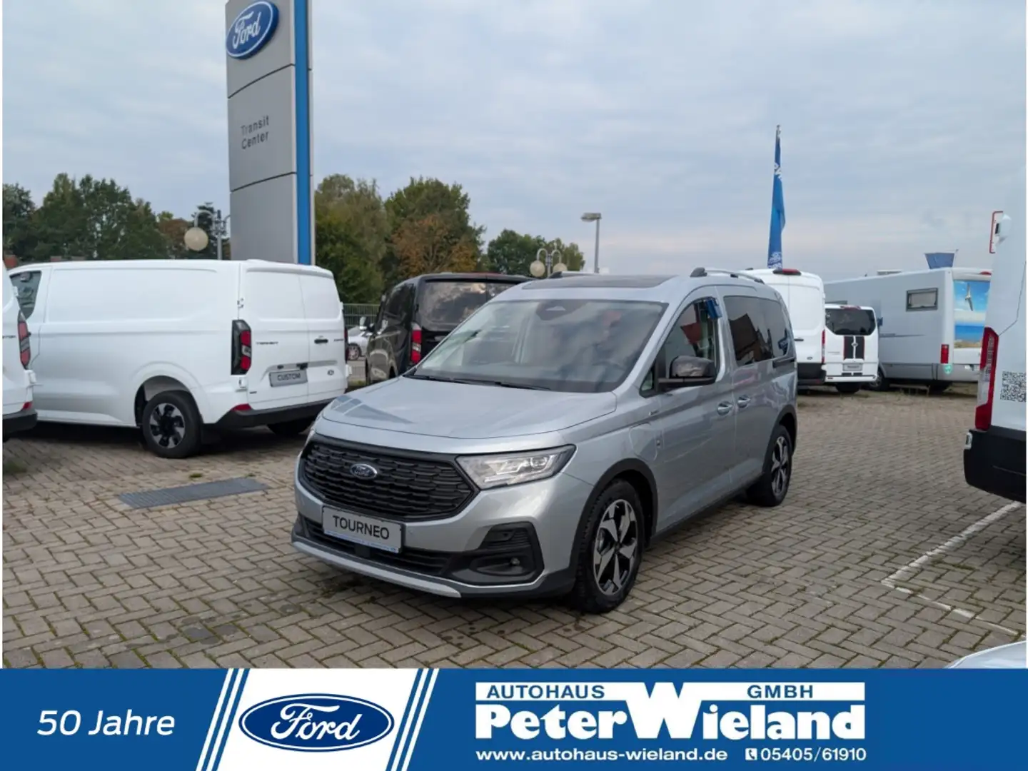 Ford Tourneo Connect PHEV Active MJ2026,00 1.5 EcoBoost EU6e AHK Panora Silber - 1