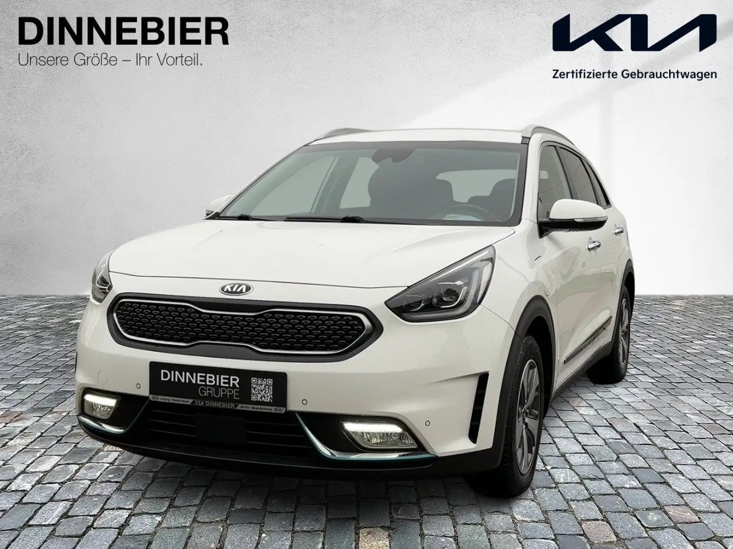 Kia Niro Spirit 1.6 PlugHybrid ACC+CAM+LED+NAVI+TWA Weiß - 2