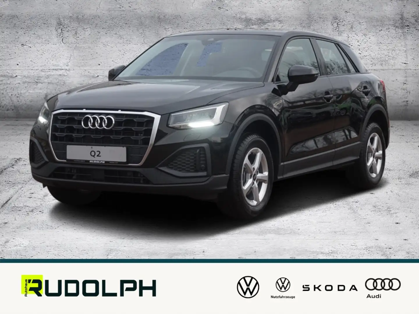 Audi Q2 35 TFSI S tronic LED NAVI AHK KAMERA GRA SHZG EPH Schwarz - 1