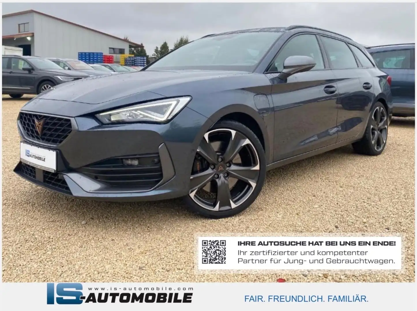CUPRA Leon ST VZ e-Hybrid,NAVI,LED,ACC,DCC,SHZ,RFK,PDC Gris - 1