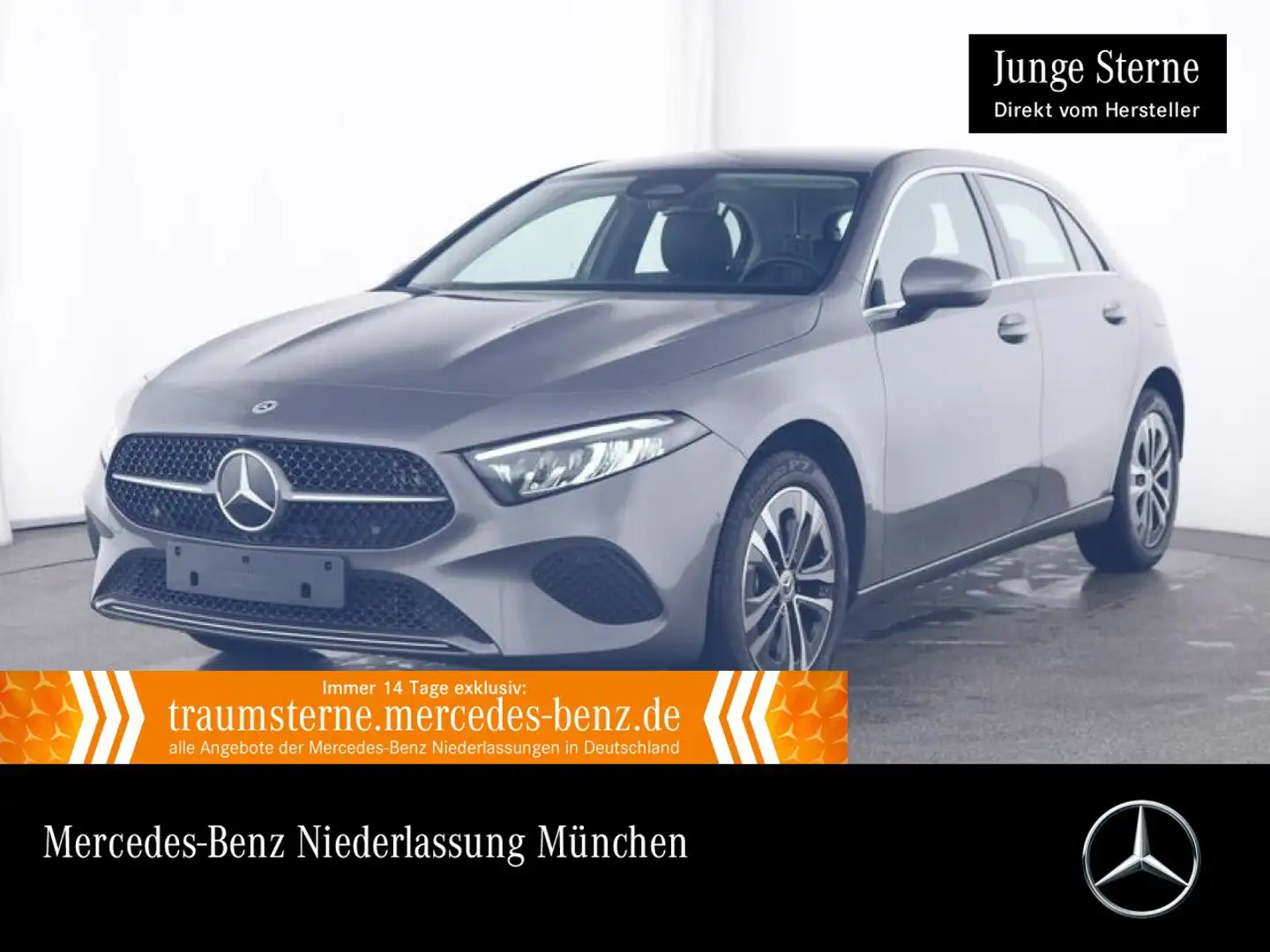 Mercedes-Benz A 250 e PROGRESSIVE+LED+KAMERA+TOTW+8G Grau - 1