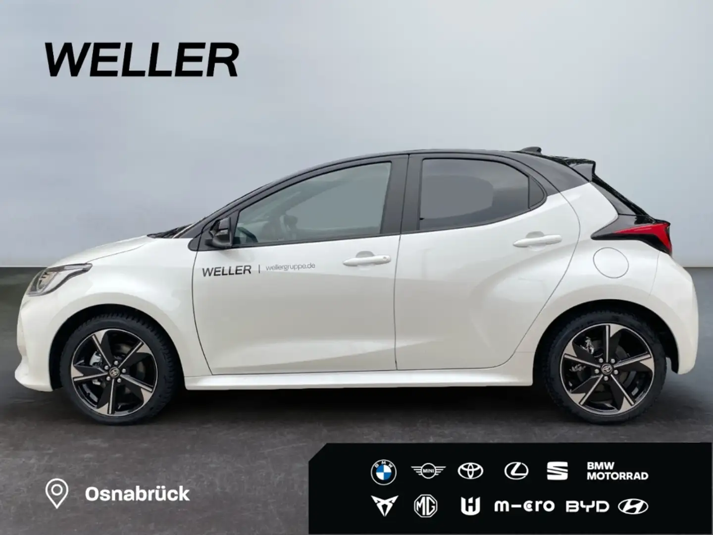 Toyota Yaris Hybrid Style Safety-Paket -Allwetterreifen Weiß - 2