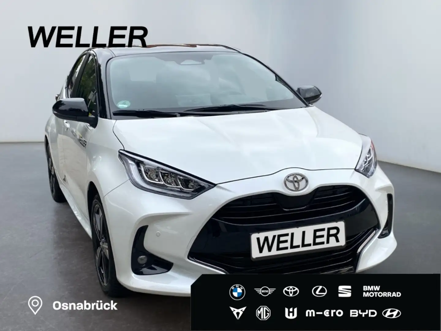 Toyota Yaris Hybrid Style Safety-Paket -Allwetterreifen Weiß - 1