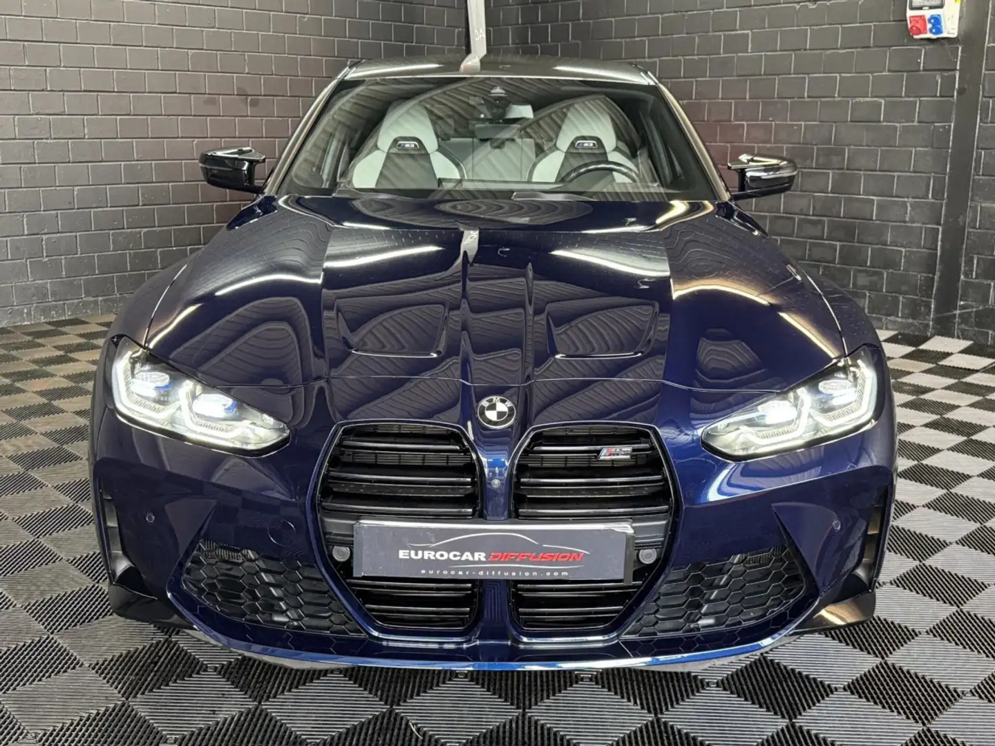 BMW M3 Compétition xDrive 510CV Bleu - 2