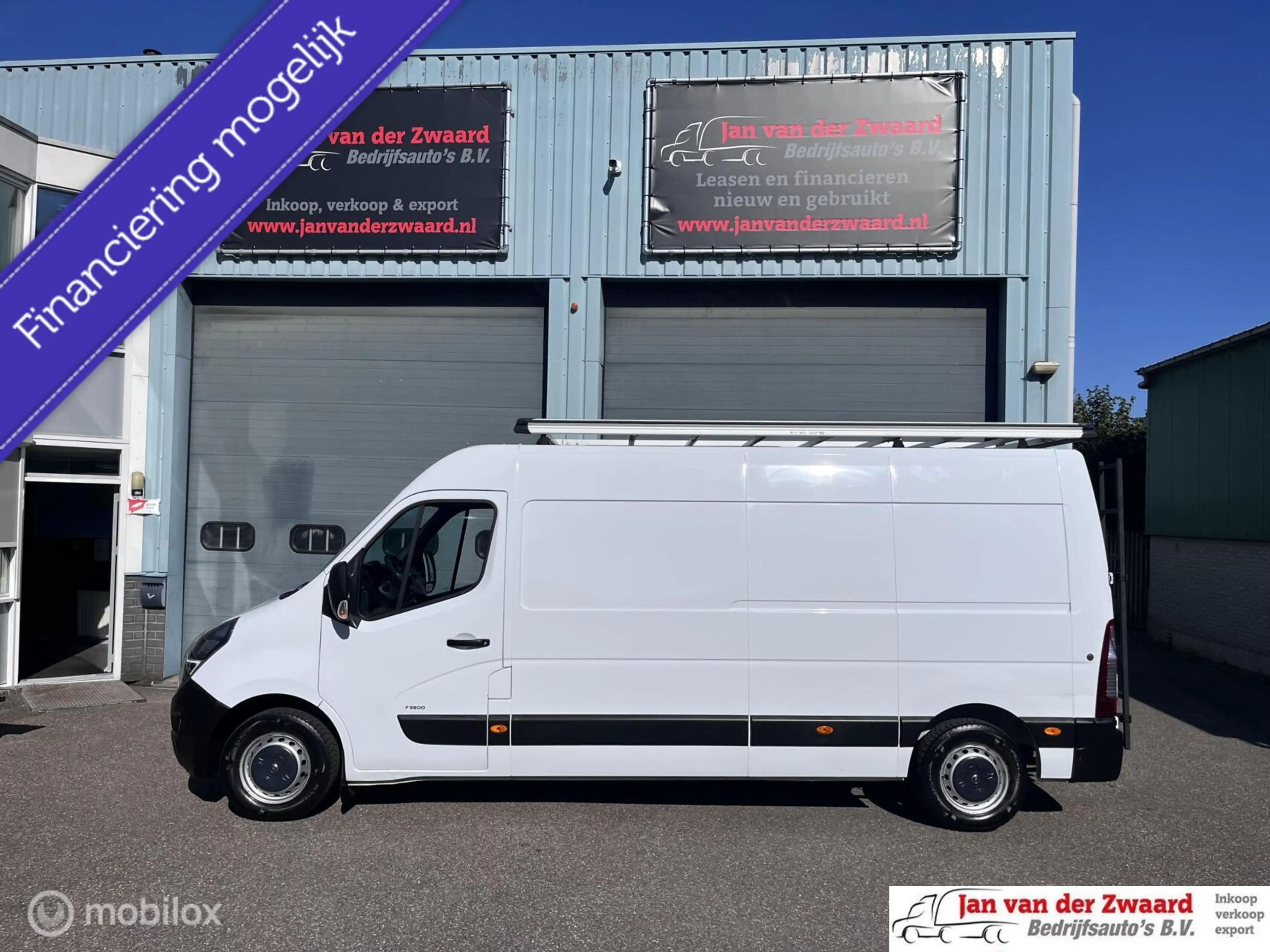 Opel Movano 2.3 Turbo Lengte 3 Imperiaal Trekhaak 3 zitplaatse