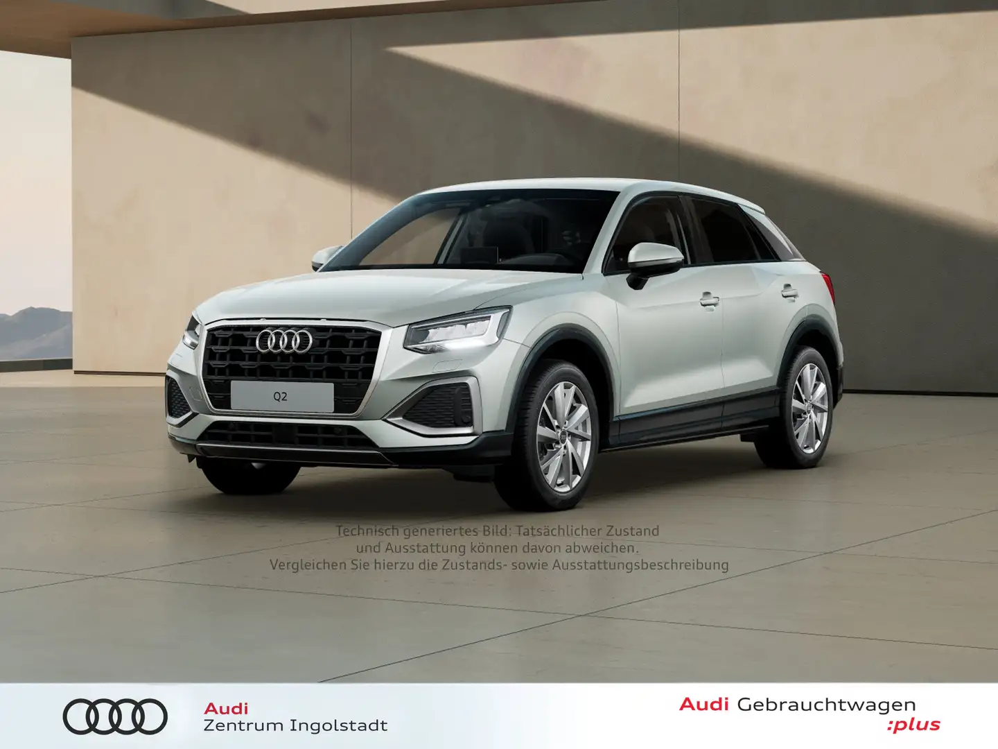 Audi Q2 35 TDI AHK 17" virtual+ GRA LED Advanced Silber - 1