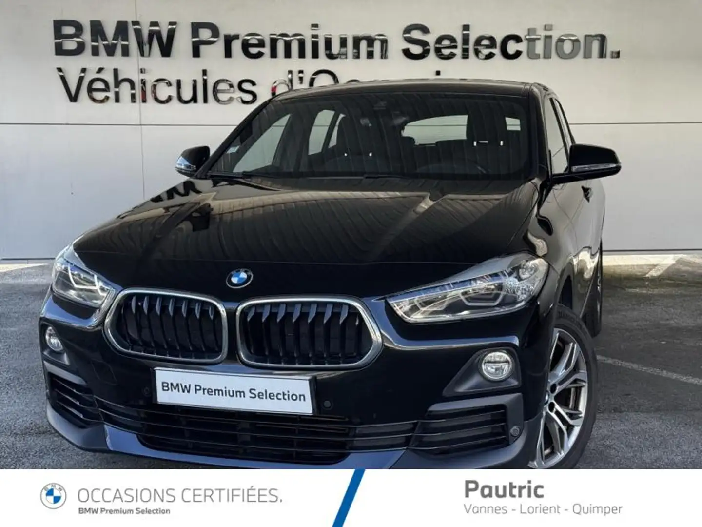 BMW X2 sDrive16dA 116ch Lounge DKG7 Euro6d-T Noir - 1