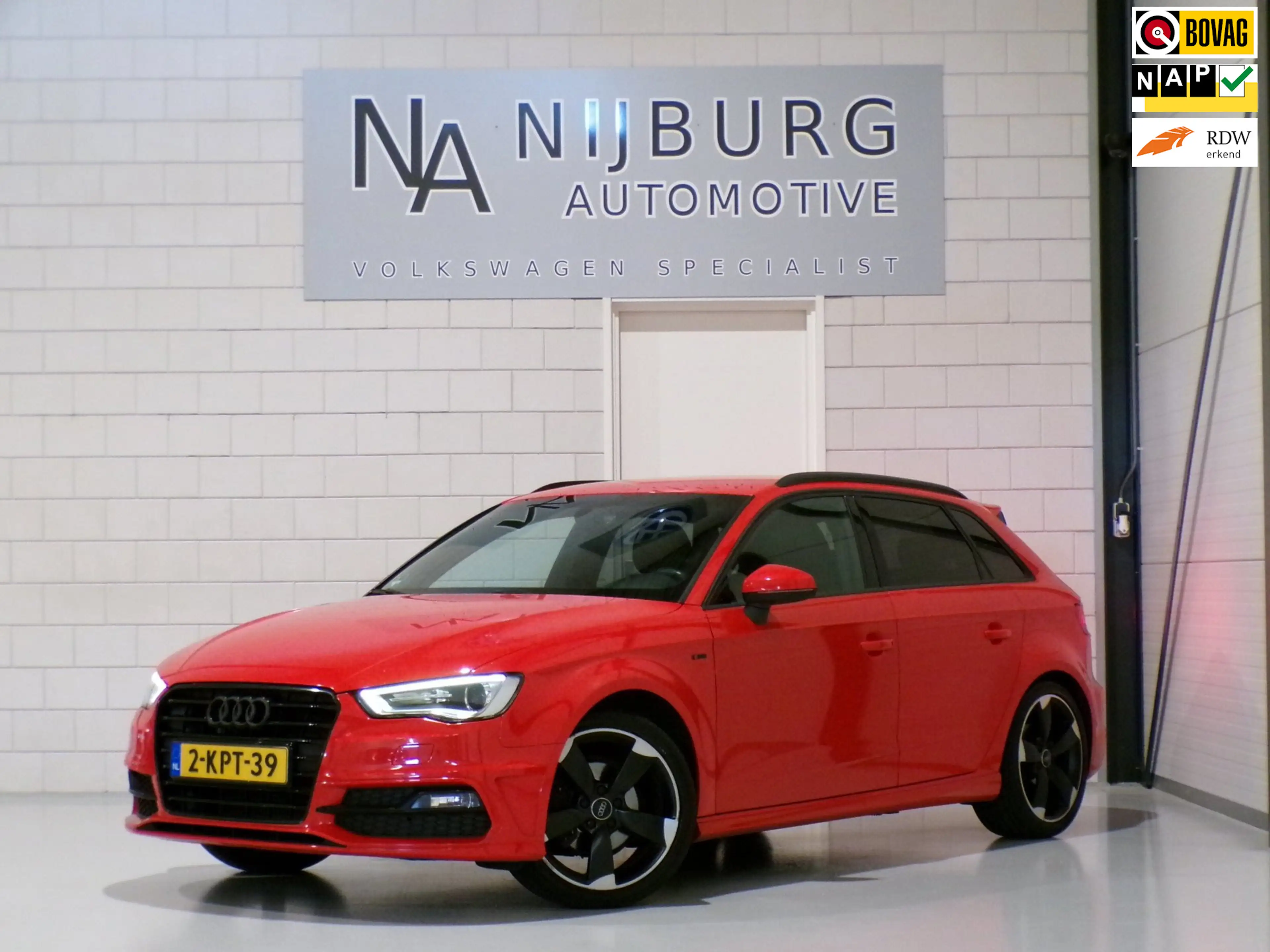 Audi A3 Sportback 1.4 TFSI S-Line "Origineel NL!" Stoelver