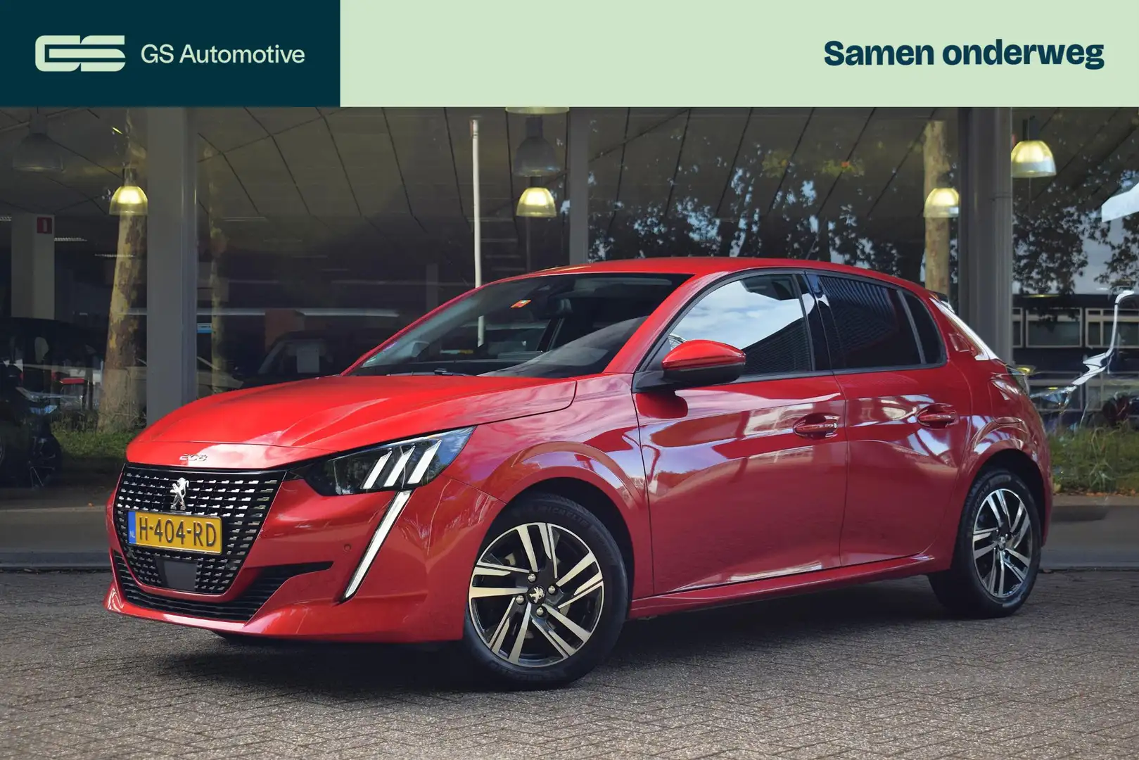 Peugeot 208 1.2 PureTech Allure Cam/Nav/PDC/Cruise/LMV Rot - 1