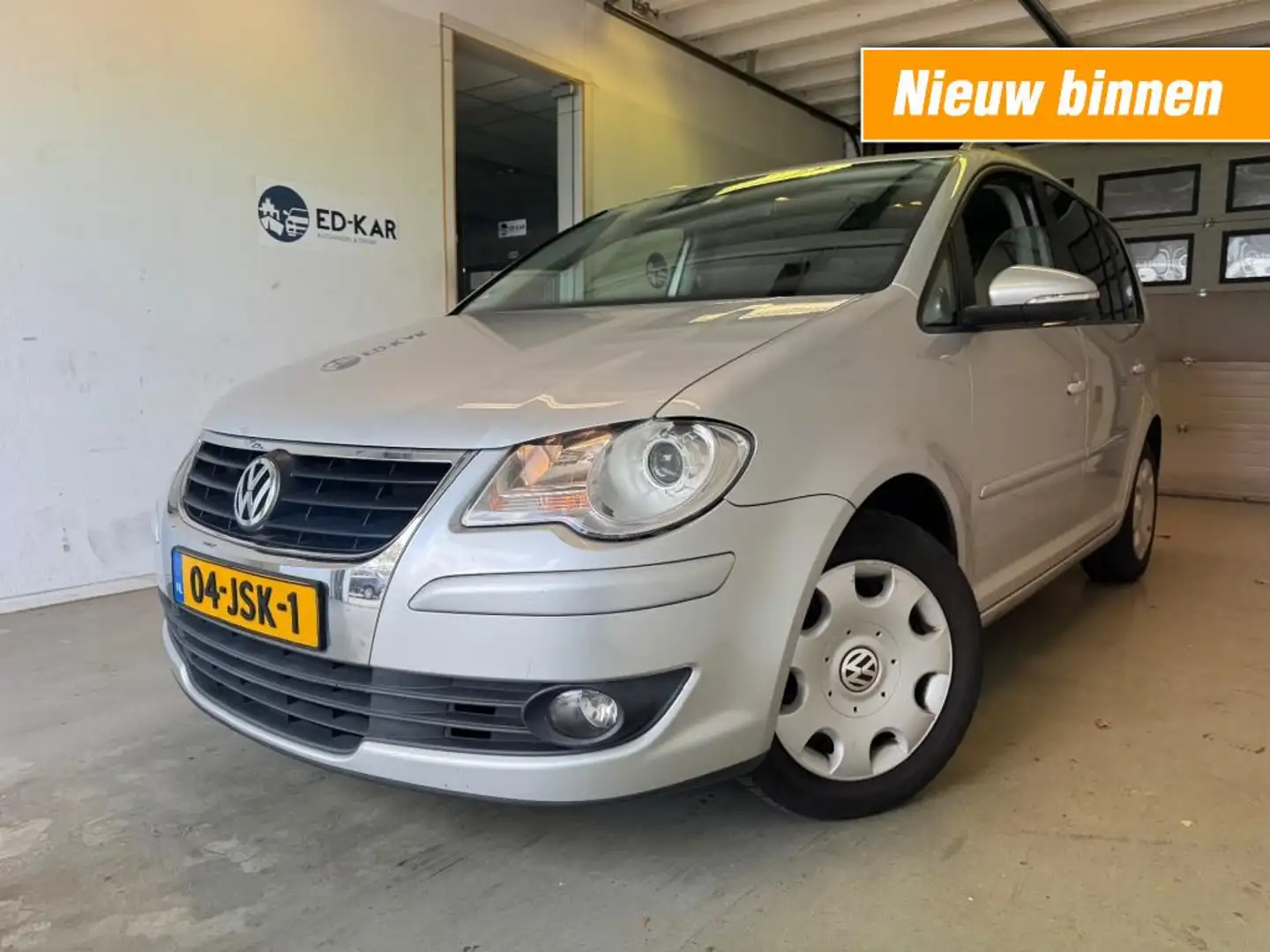 Volkswagen Touran 2.0 TDI Highline 5 PERS. CLIMA PDC RIJDT HEEL GOED Grijs - 1