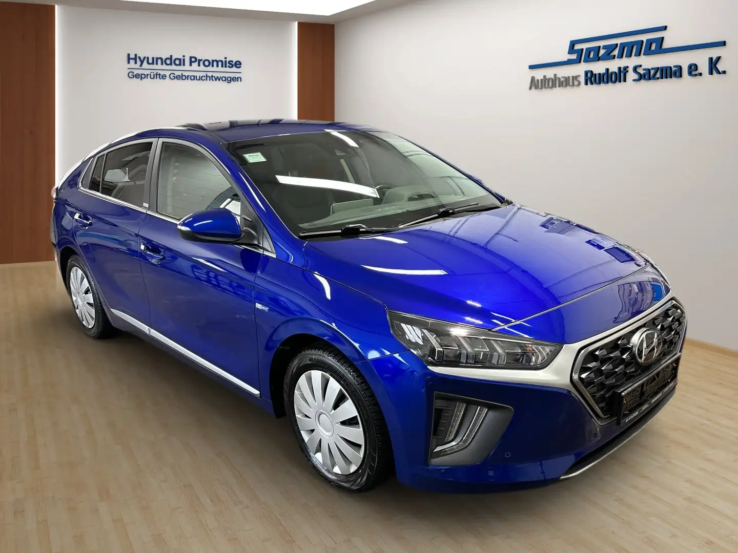 Hyundai IONIQ Premium Plug-In Hybrid Blau - 2