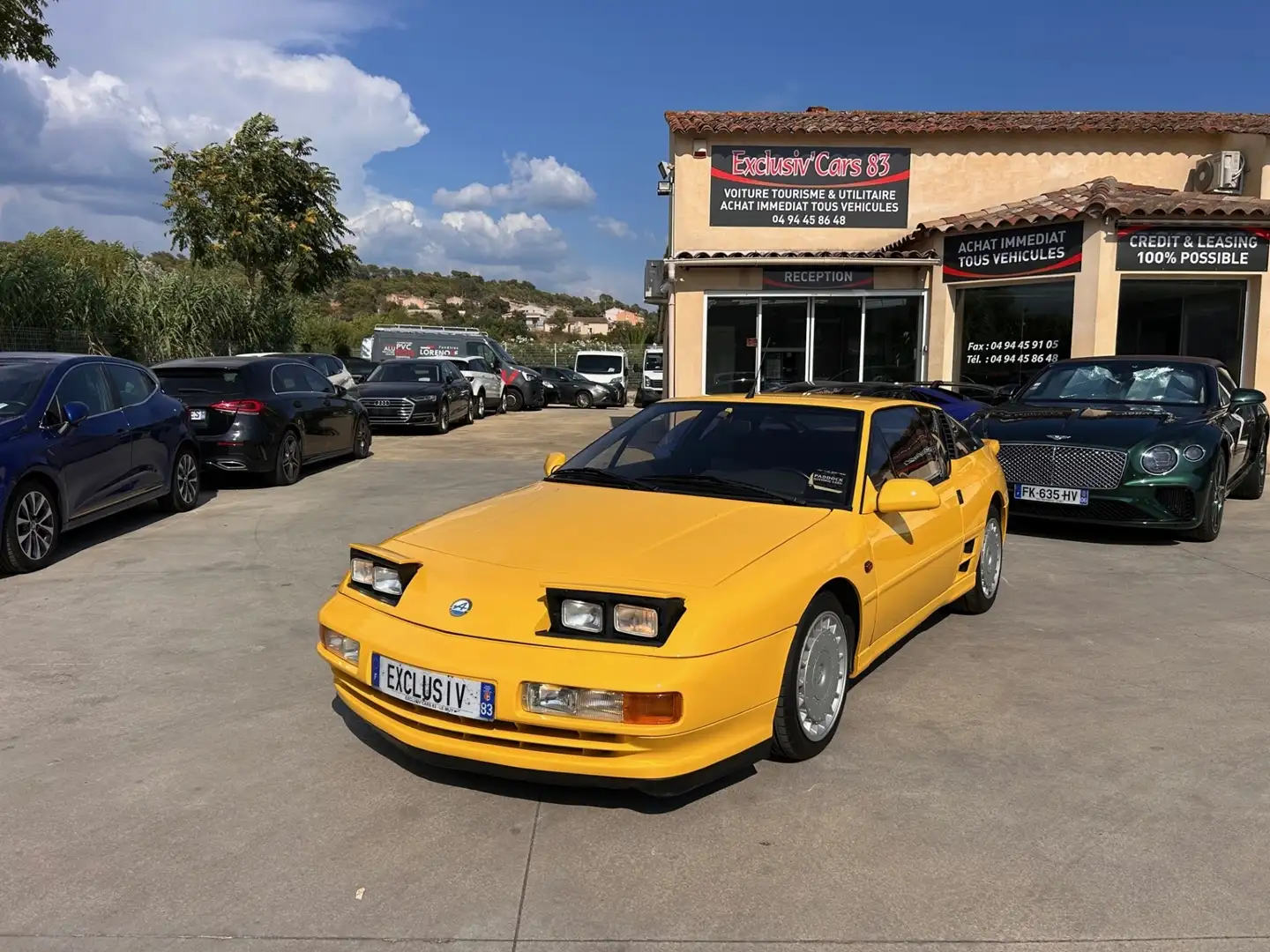 Alpine TURBO V6 Giallo - 1