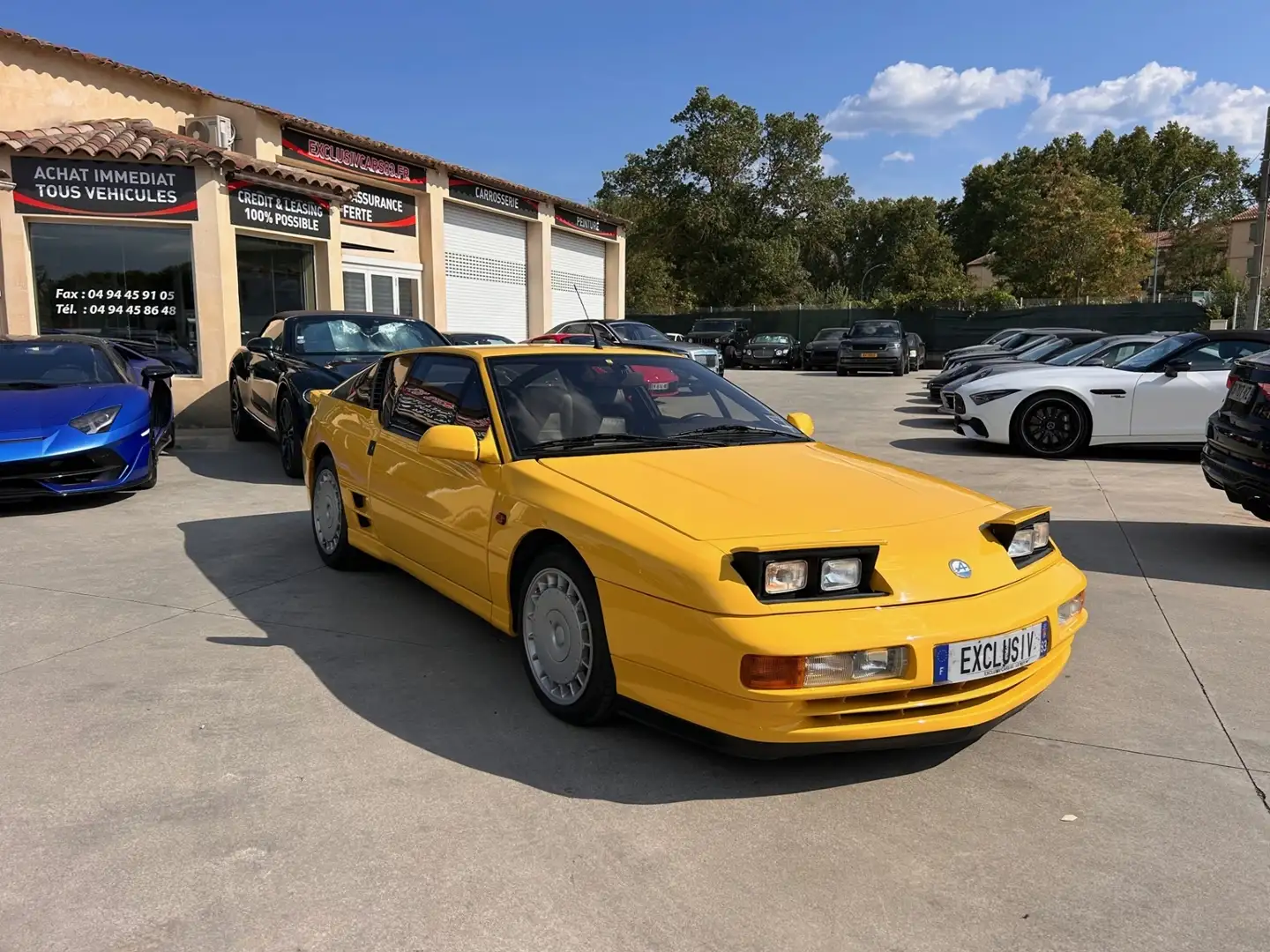 Alpine TURBO V6 Giallo - 2