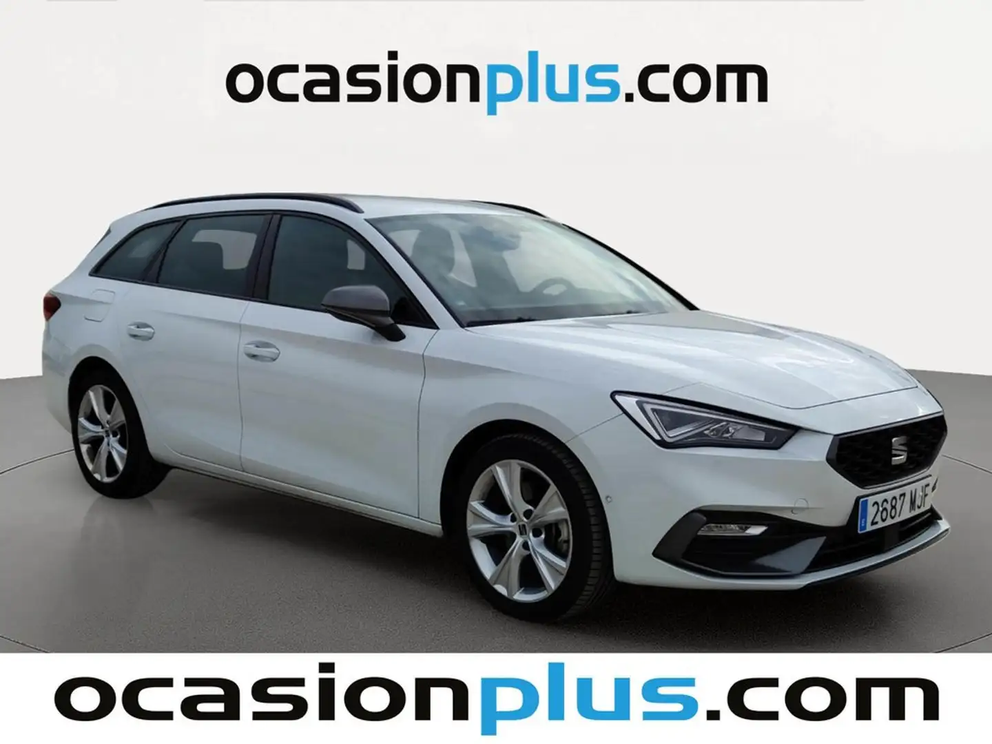 SEAT Leon ST 2.0TDI CR S&S FR XS DSG-7 150 Blanco - 2