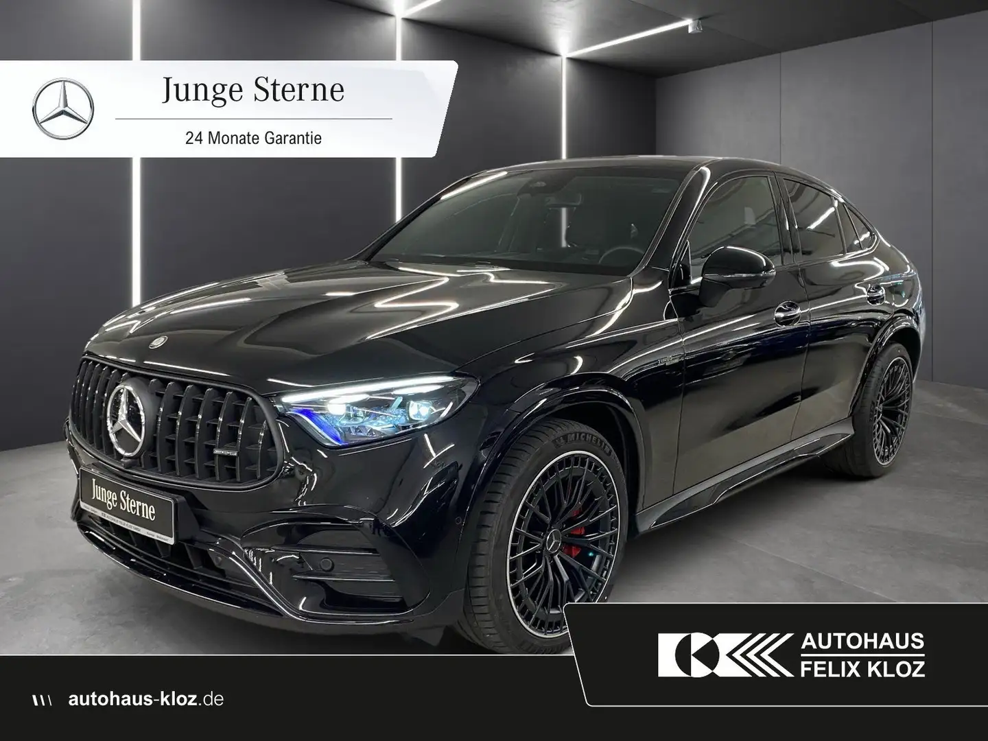 Mercedes-Benz GLC 43 AMG GLC 43 4M AMG Coupé*Distronic*Standheiz*AHK*Pano Schwarz - 1