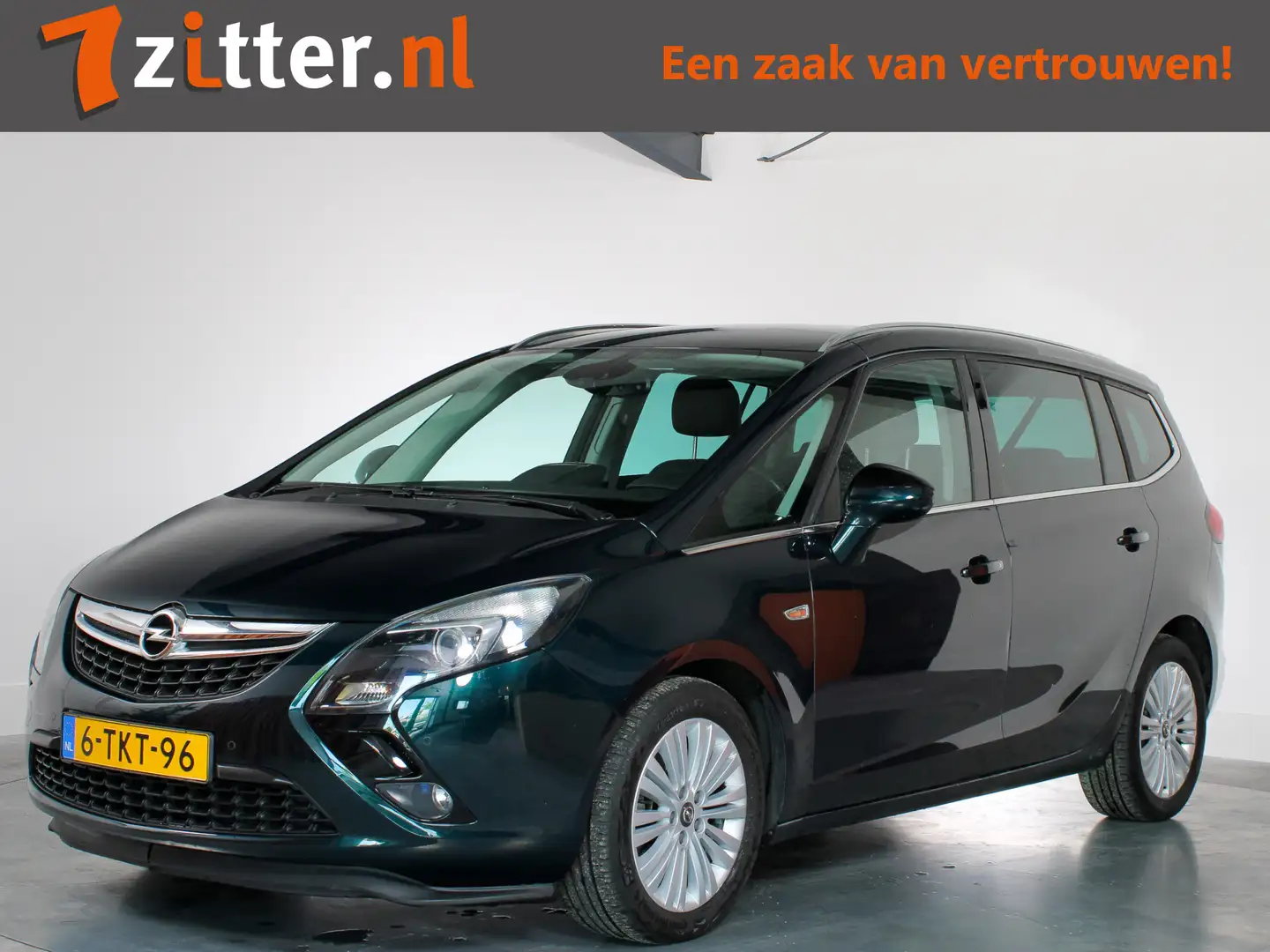 Opel Zafira Tourer 1.6 170PK Design Edition 7-Persoons, Airco, Naviga Зелений - 1